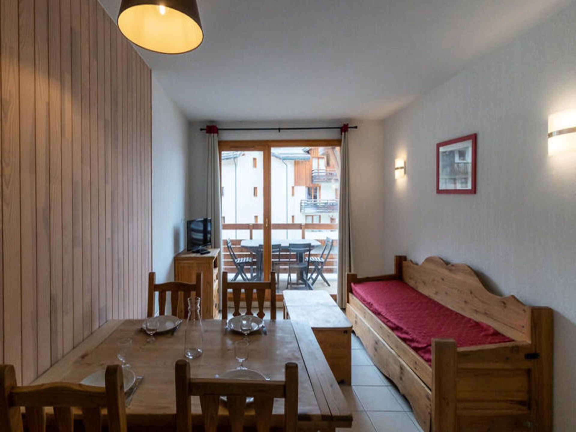 Appartement 4p aan de piste in Les Orres 1800 met zwembad en balkon - foto 6