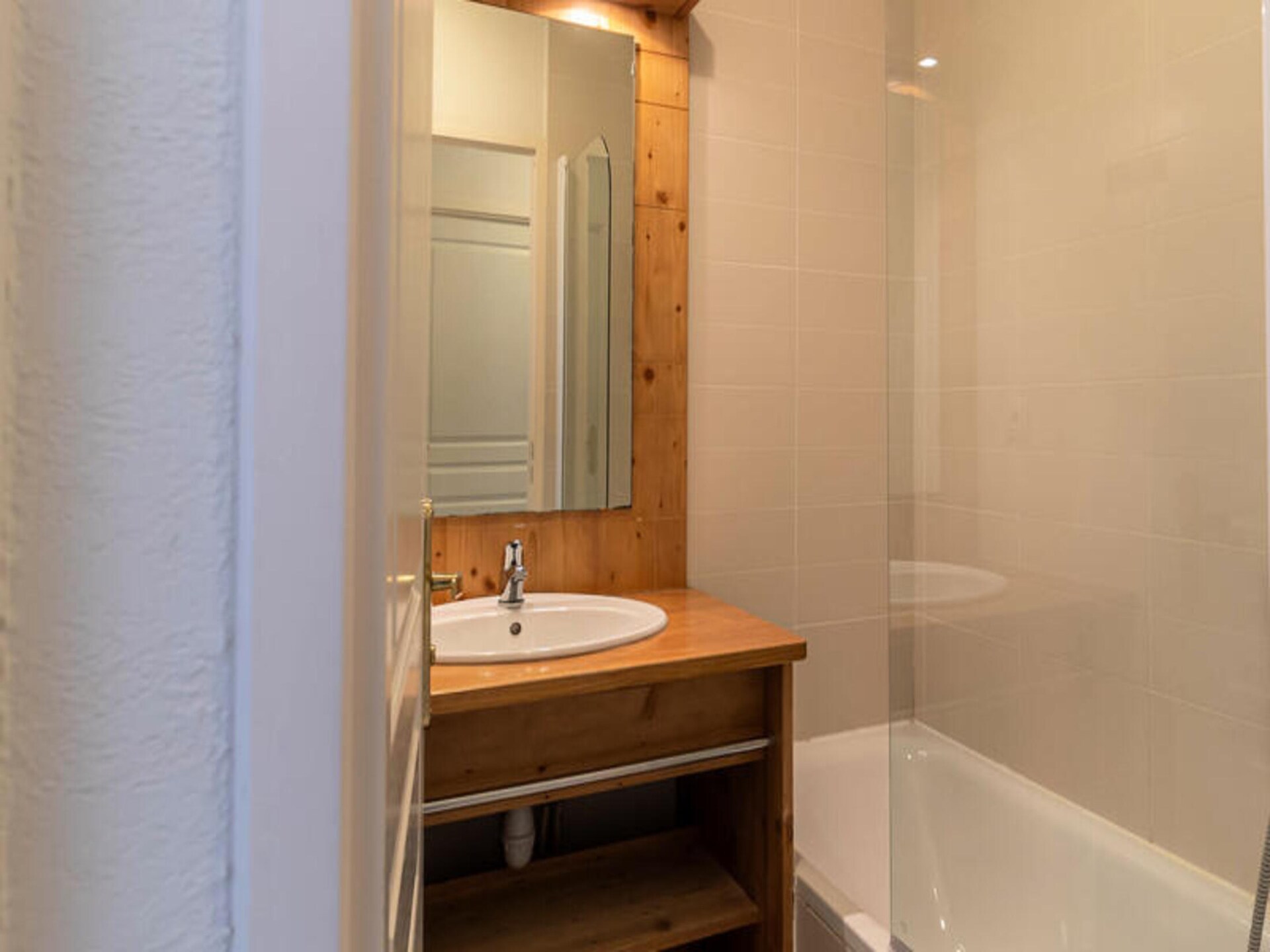 Knus appartement voor 4 aan de piste in Les Orres 1800 met zwembad - foto 17