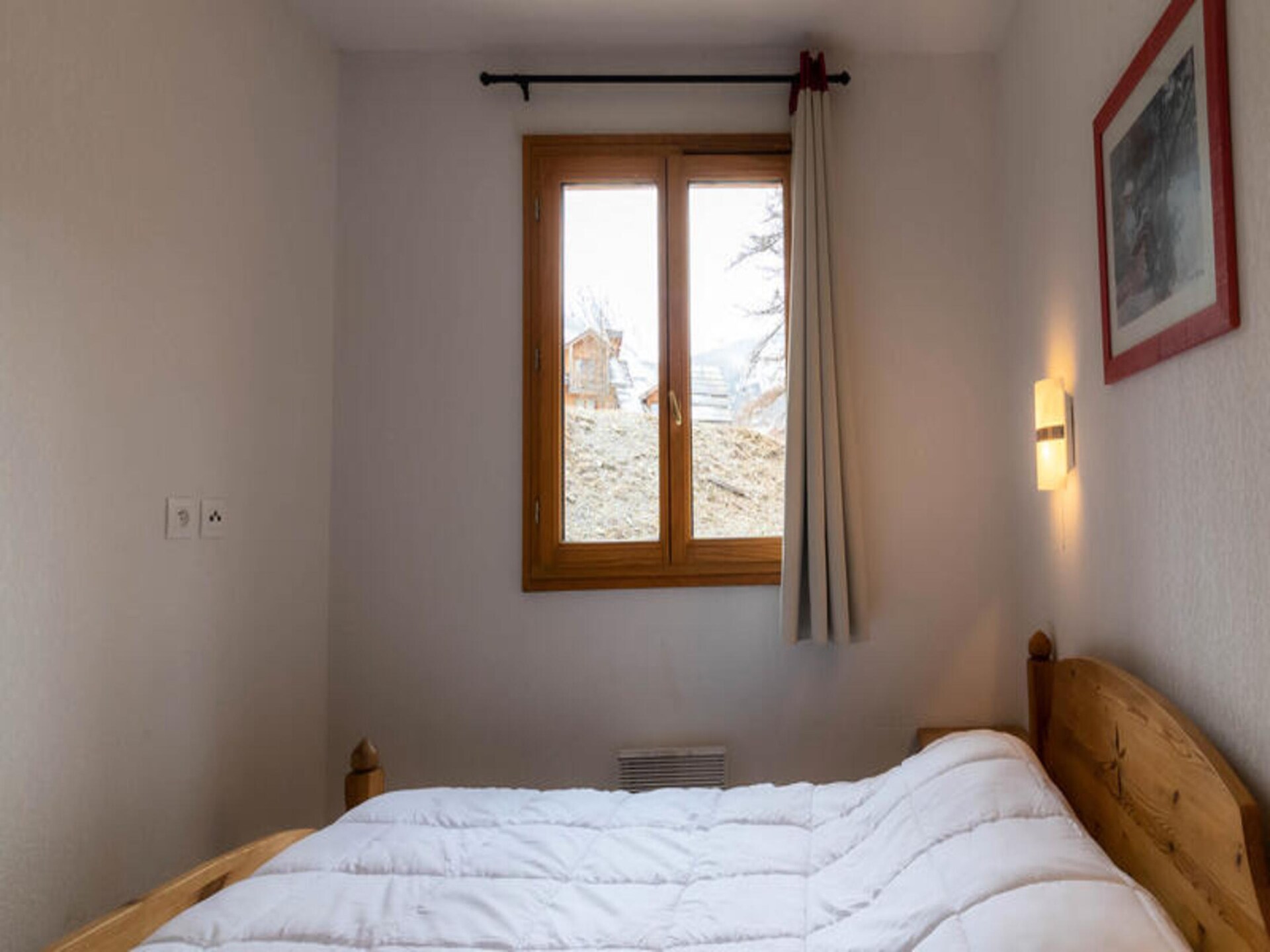 Knus appartement voor 4 aan de piste in Les Orres 1800 met zwembad - foto 14
