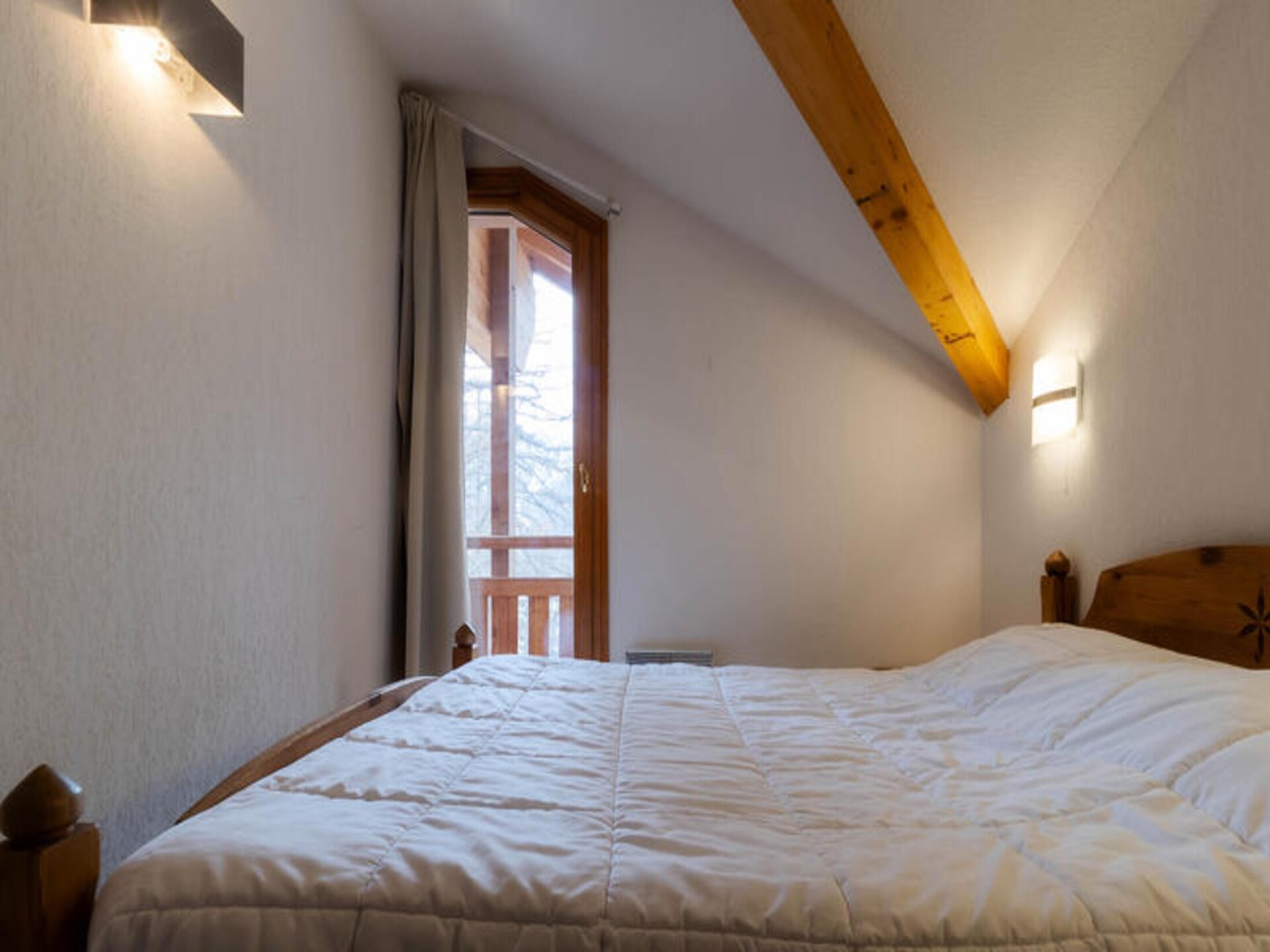 Appartement op 1800m met zwembad en balkon aan de piste in Les Orres - foto 14