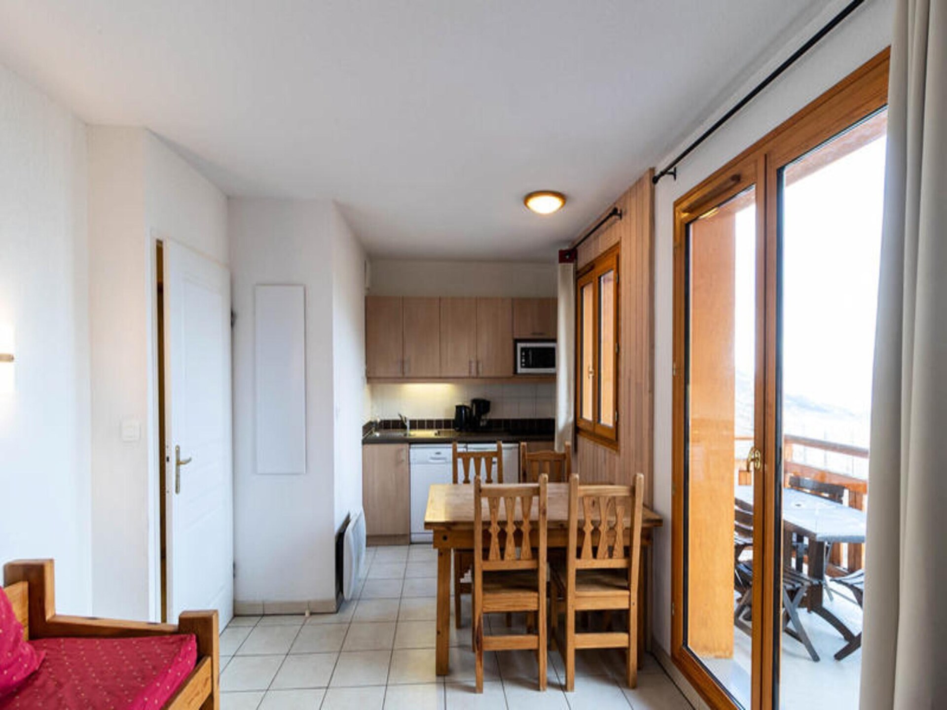 Appartement op 1800m met zwembad en balkon aan de piste in Les Orres - foto 13