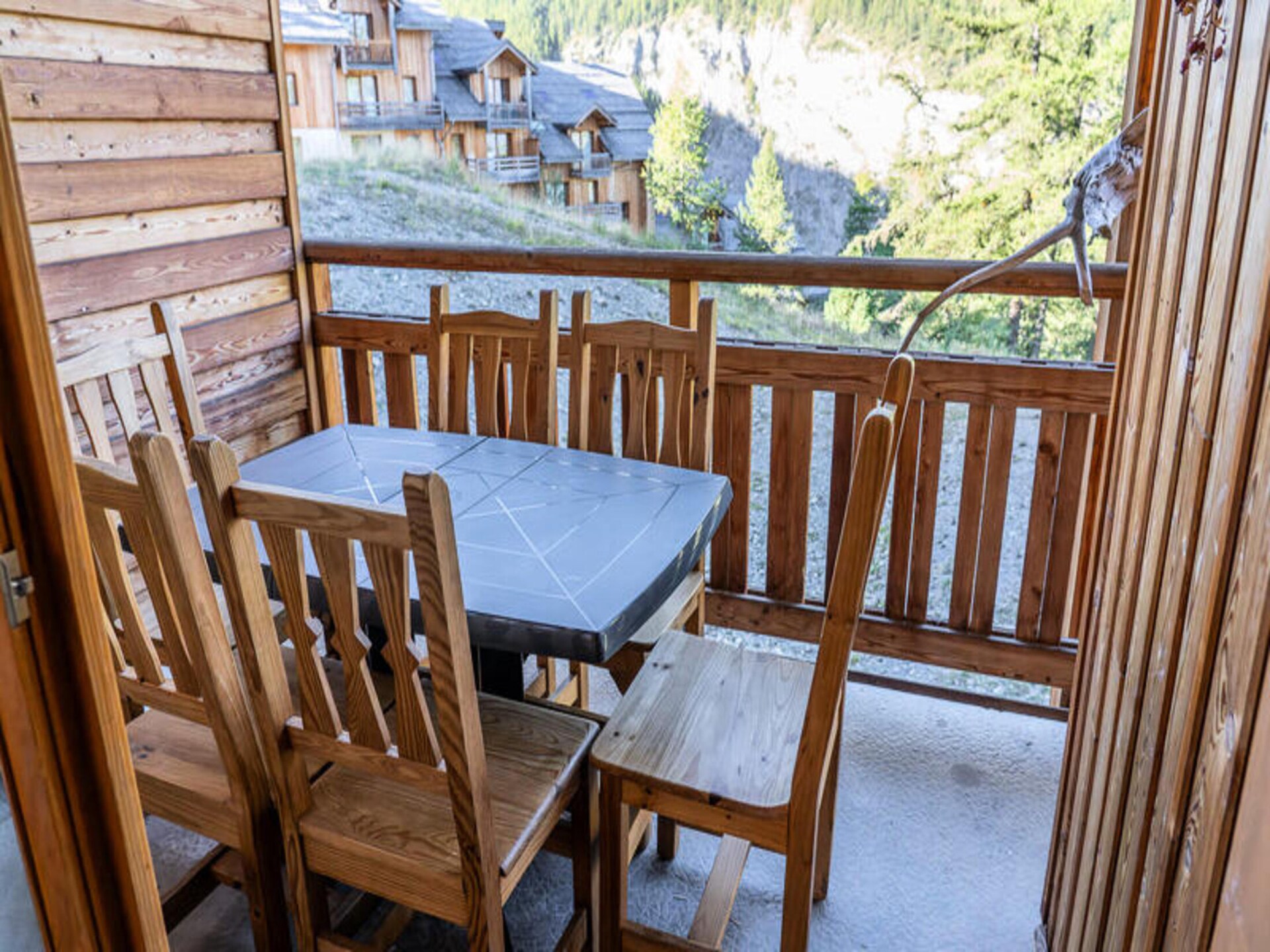 Appartement 6 pers. op 1800m hoogte met balkon en uitzicht op Les Orres - foto 11