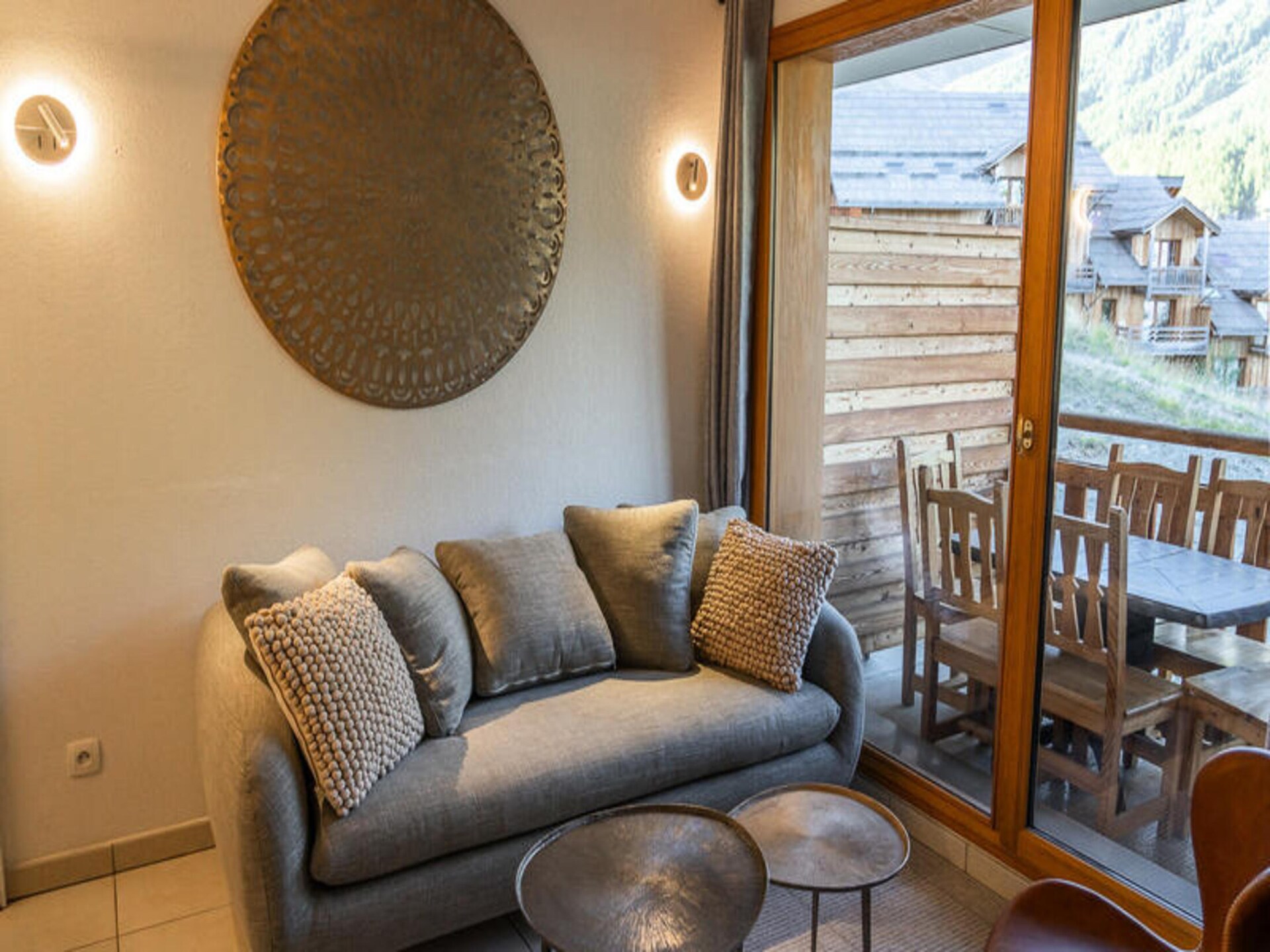 Appartement 6 pers. op 1800m hoogte met balkon en uitzicht op Les Orres - foto 4
