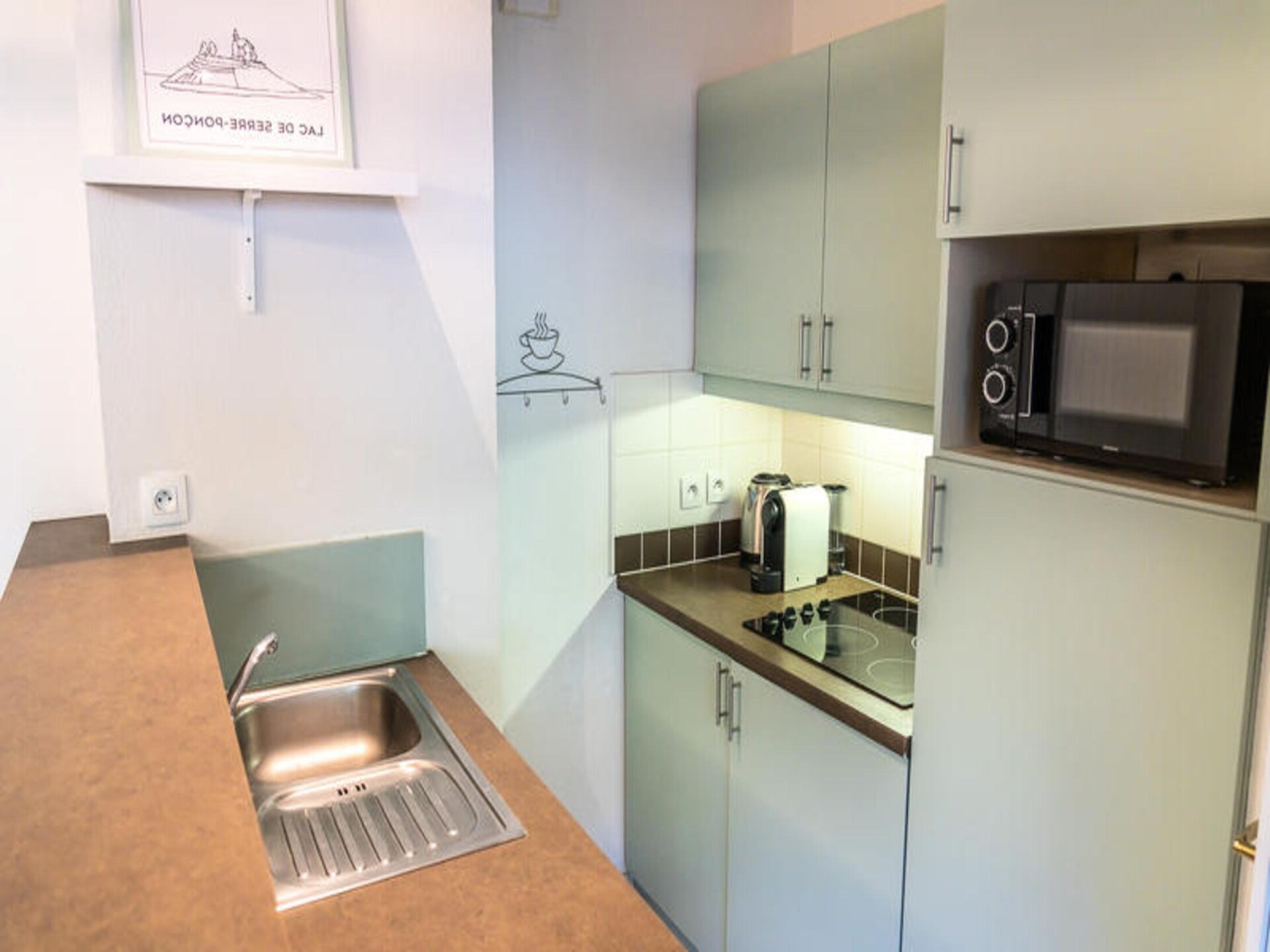 Appartement 6 pers. op 1800m hoogte met balkon en uitzicht op Les Orres - foto 9