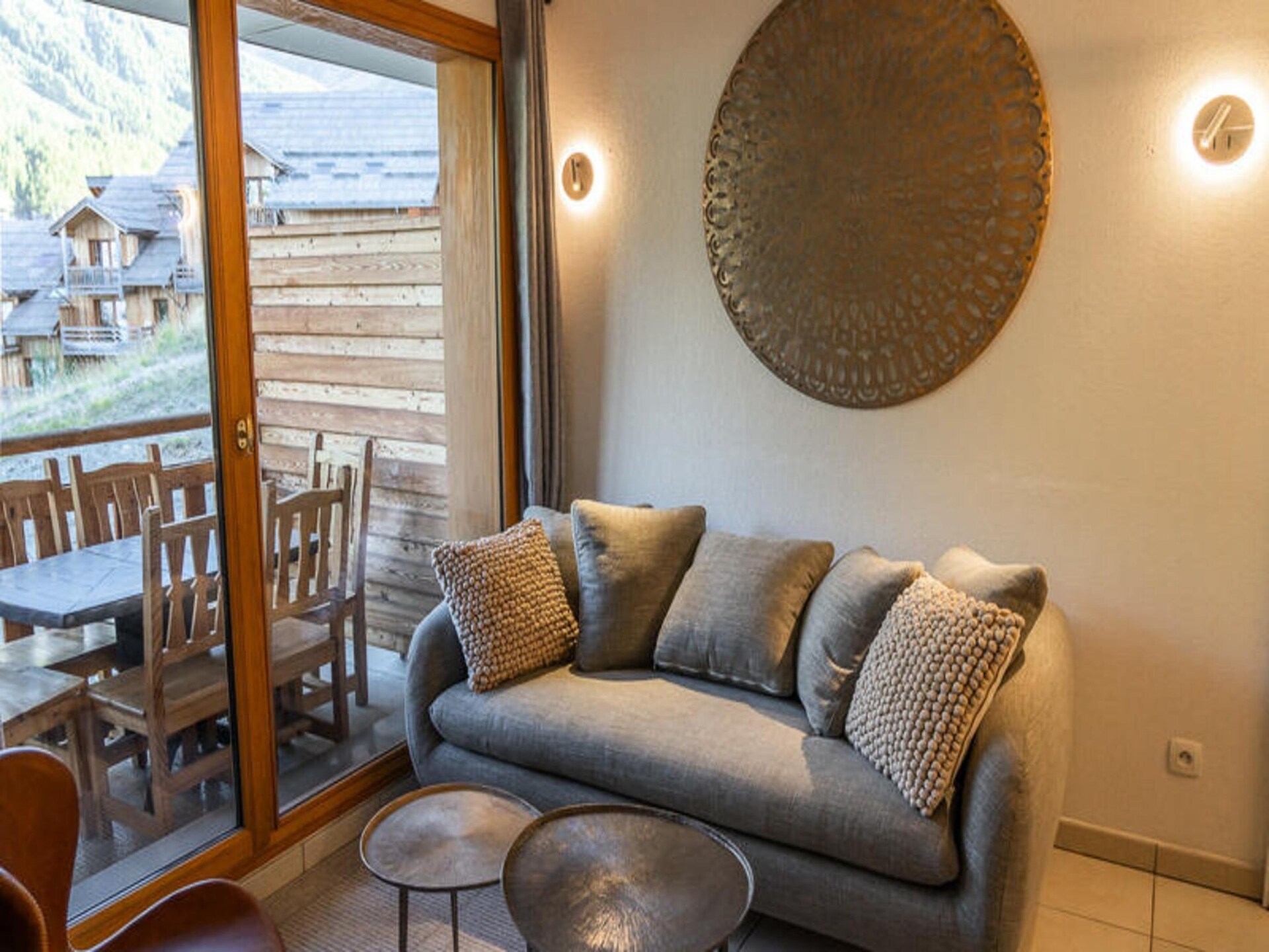 Appartement 6 pers. op 1800m hoogte met balkon en uitzicht op Les Orres - foto 8