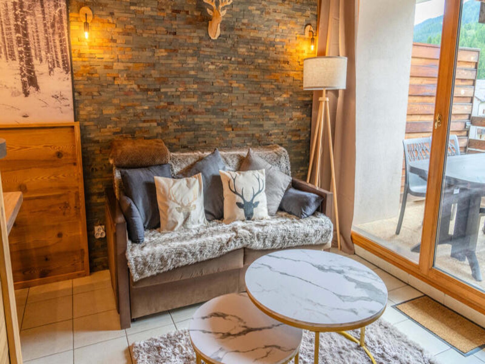 Appartement 6 personen op 1800m met zwembad en uitzicht in Les Orres - foto 10
