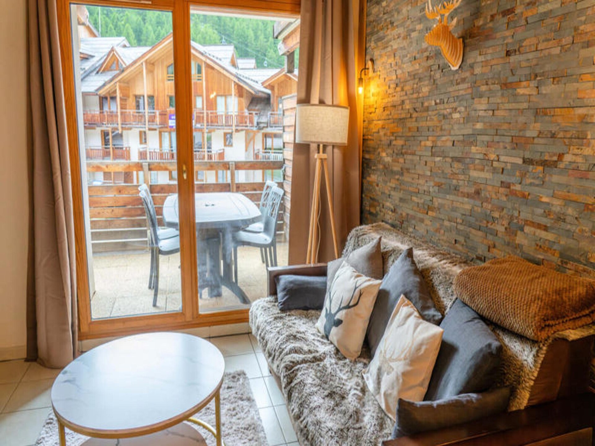 Appartement 6 personen op 1800m met zwembad en uitzicht in Les Orres - foto 8