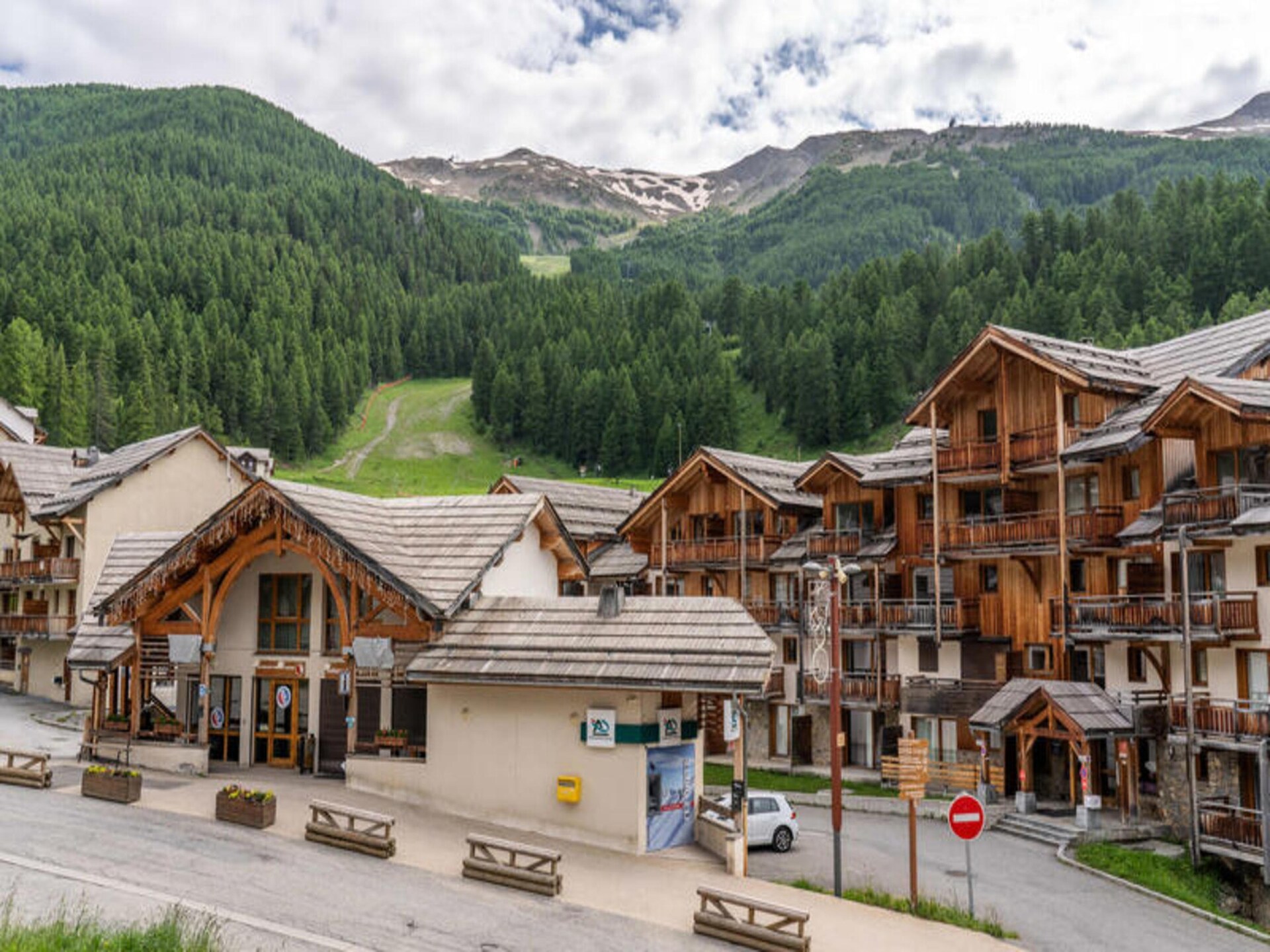 Appartement 6 personen op 1800m met zwembad en uitzicht in Les Orres - foto 27