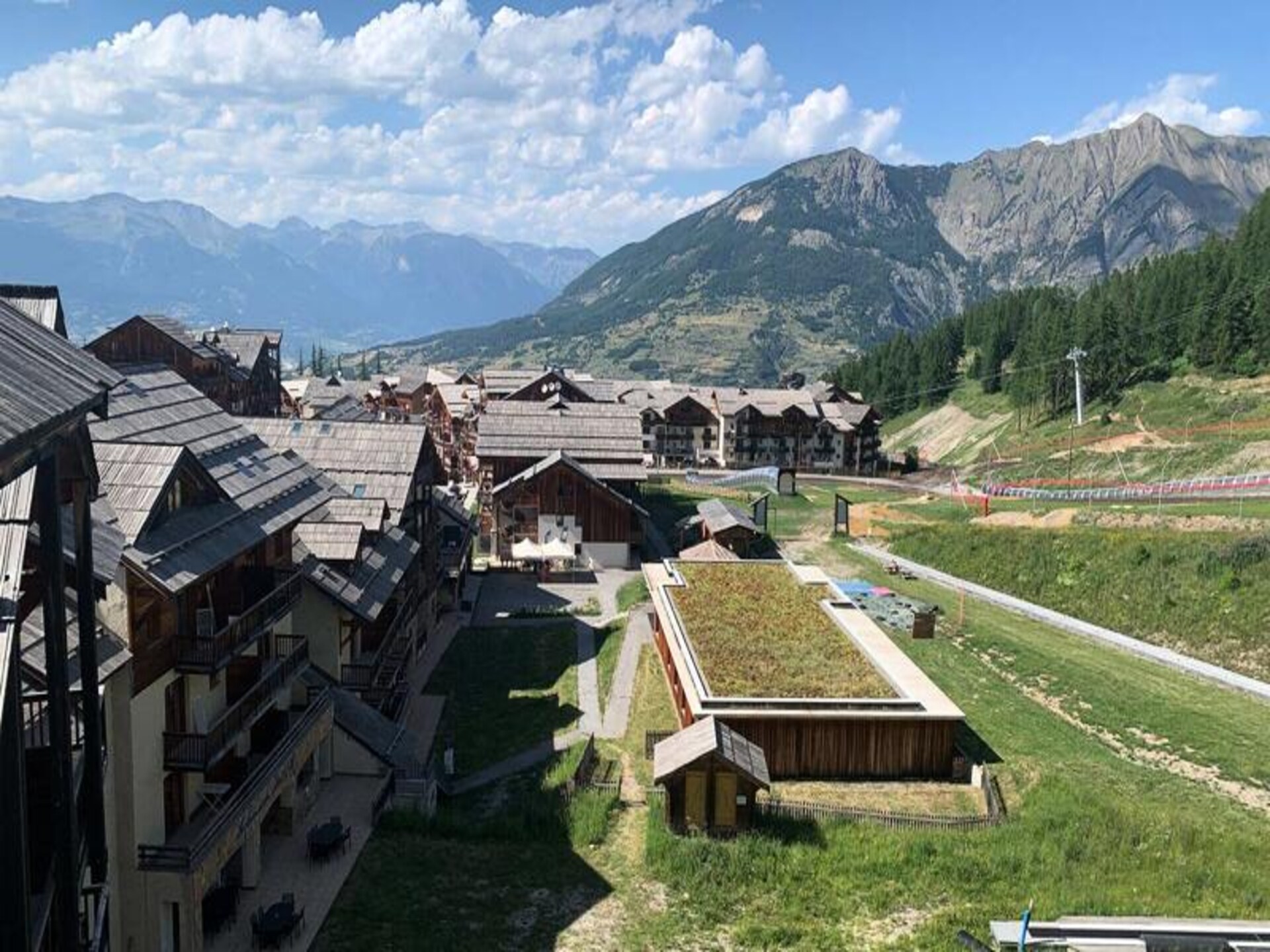 Duplex voor 6 personen aan de piste in Les Orres 1800 met zwembad - foto 1