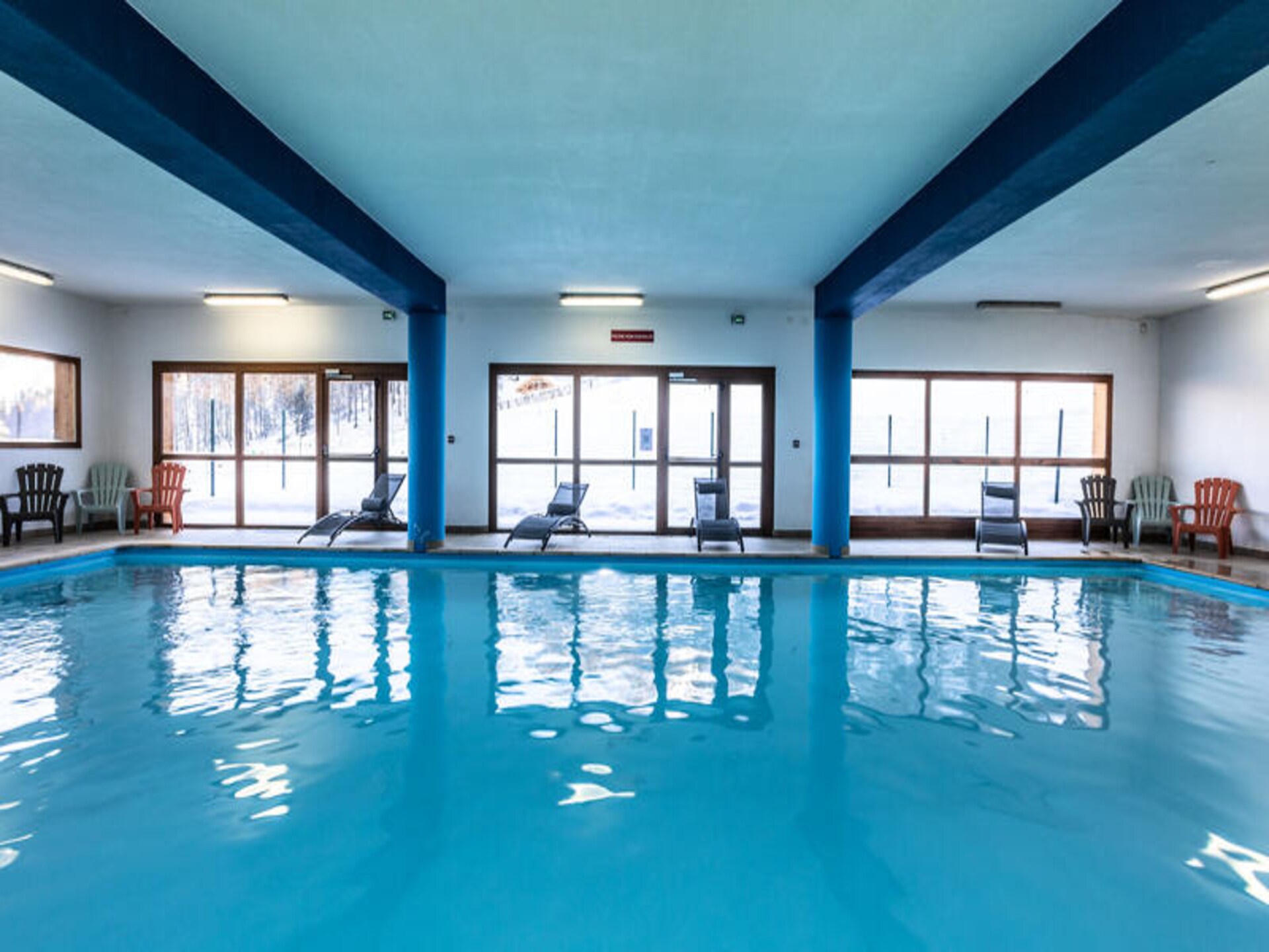 Duplex voor 6 personen aan de piste in Les Orres 1800 met zwembad - foto 7