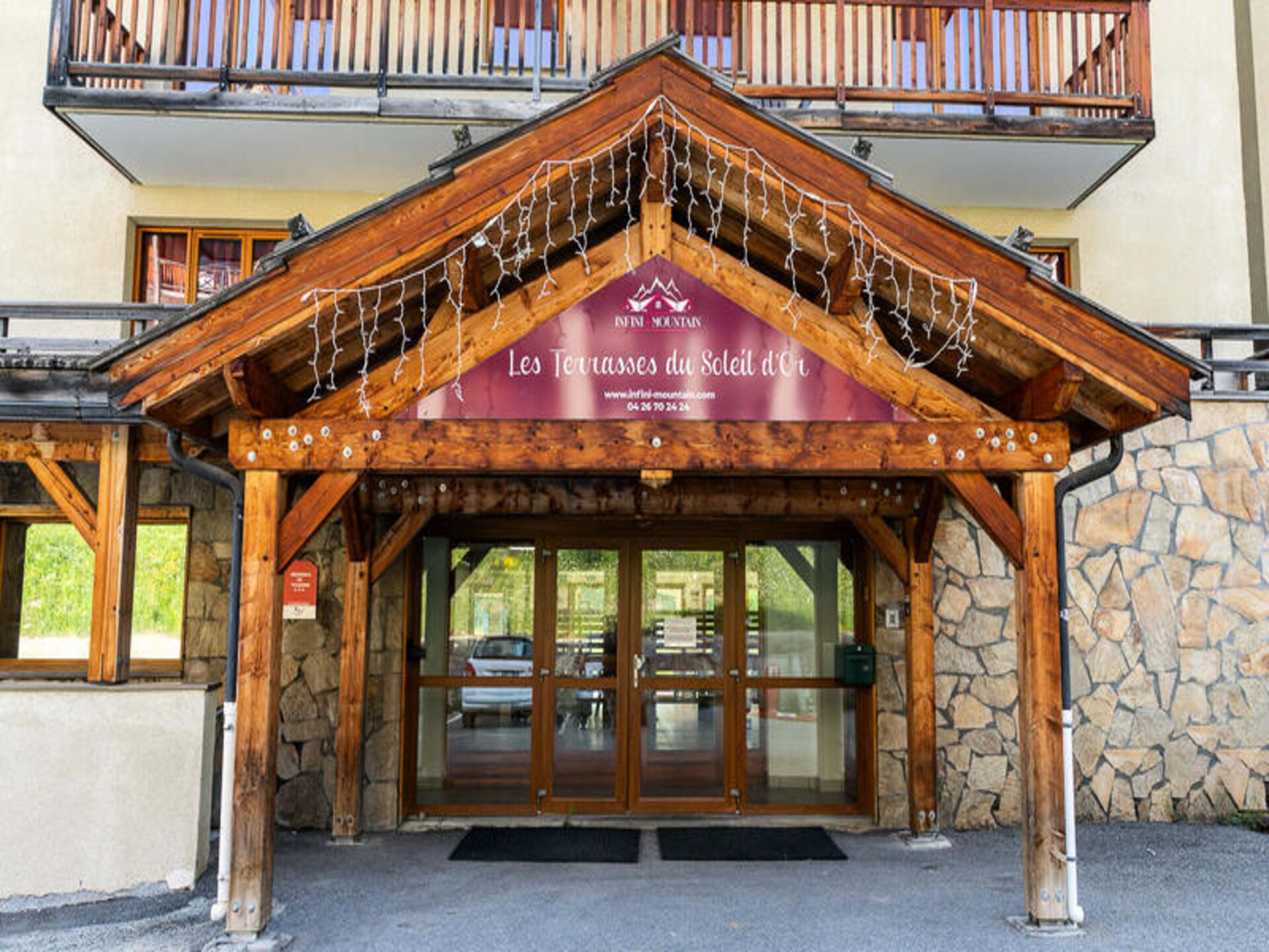 Duplex voor 6 personen aan de piste in Les Orres 1800 met zwembad - foto 9