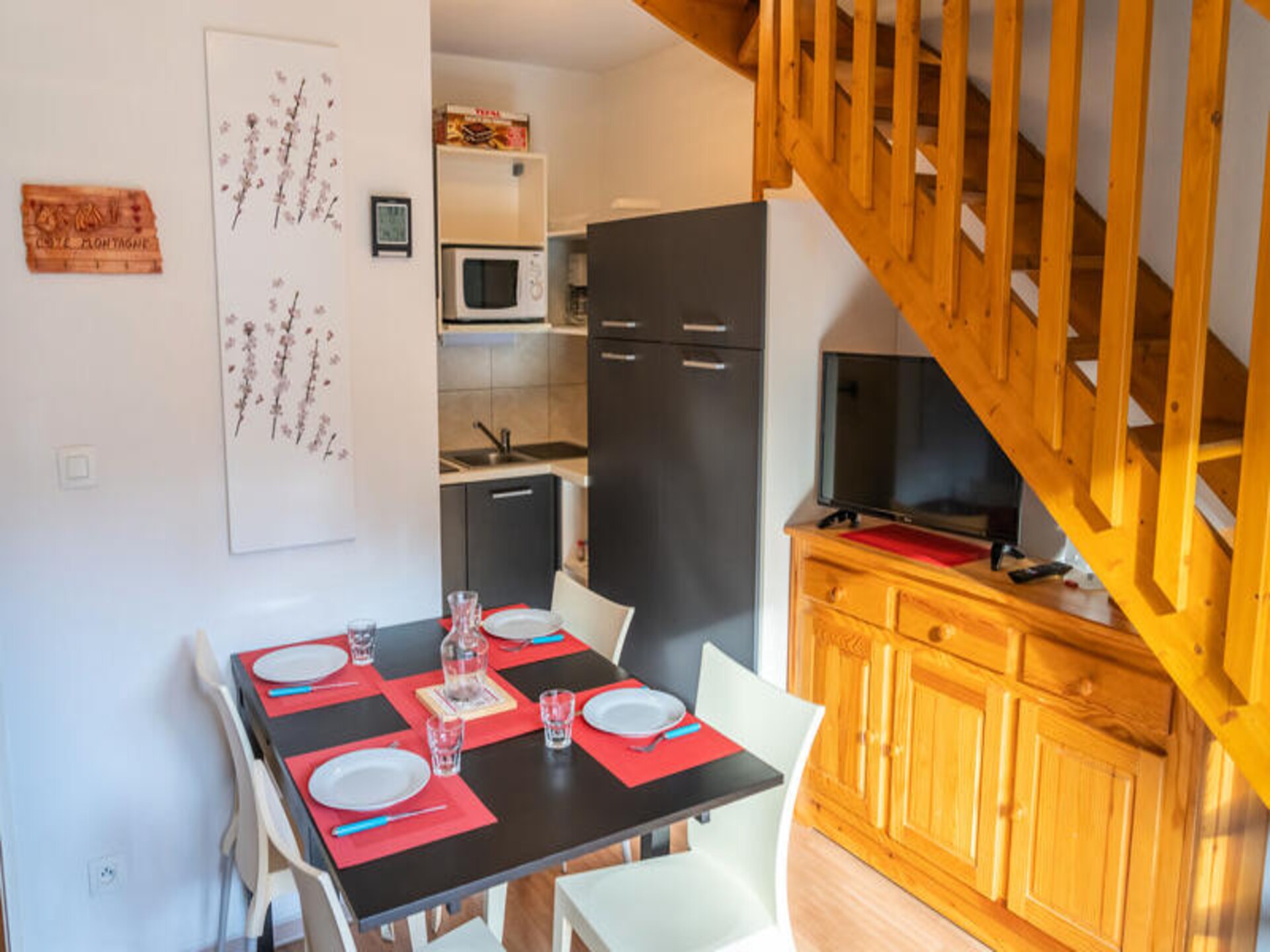 Duplex voor 6 personen aan de piste in Les Orres 1800 met zwembad - foto 14