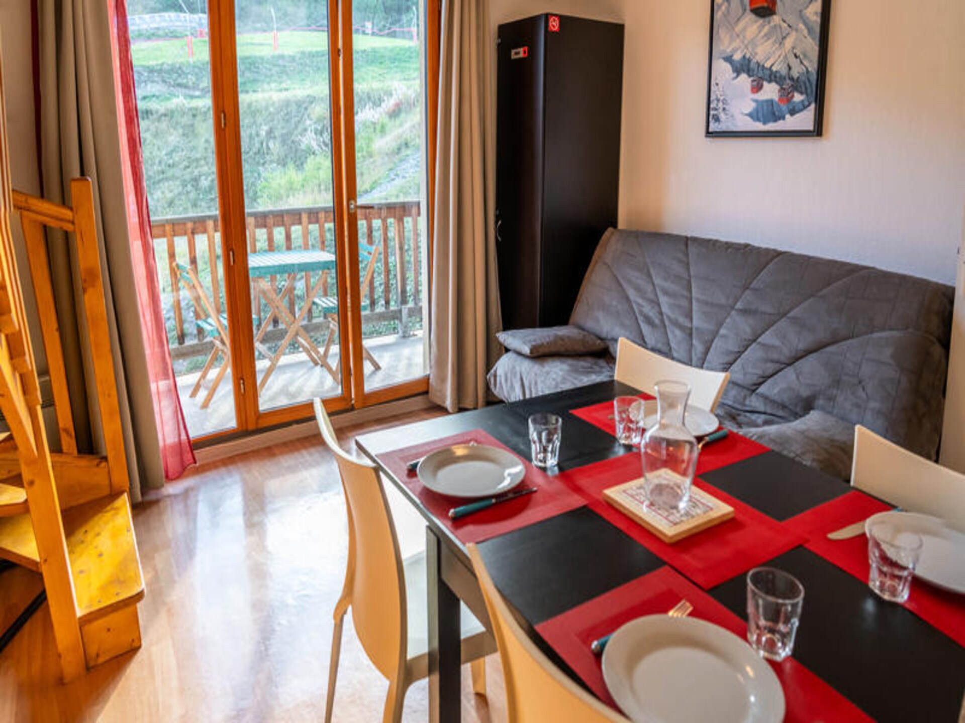 Duplex voor 6 personen aan de piste in Les Orres 1800 met zwembad - foto 15