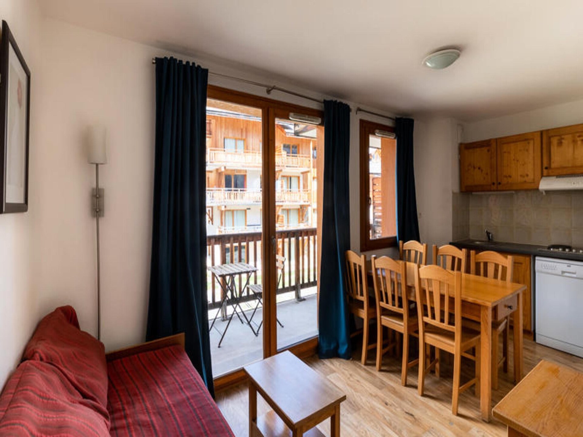 Rustiek appartement 6p in Les Orres 1800 met zwembad, vlakbij de piste - foto 7