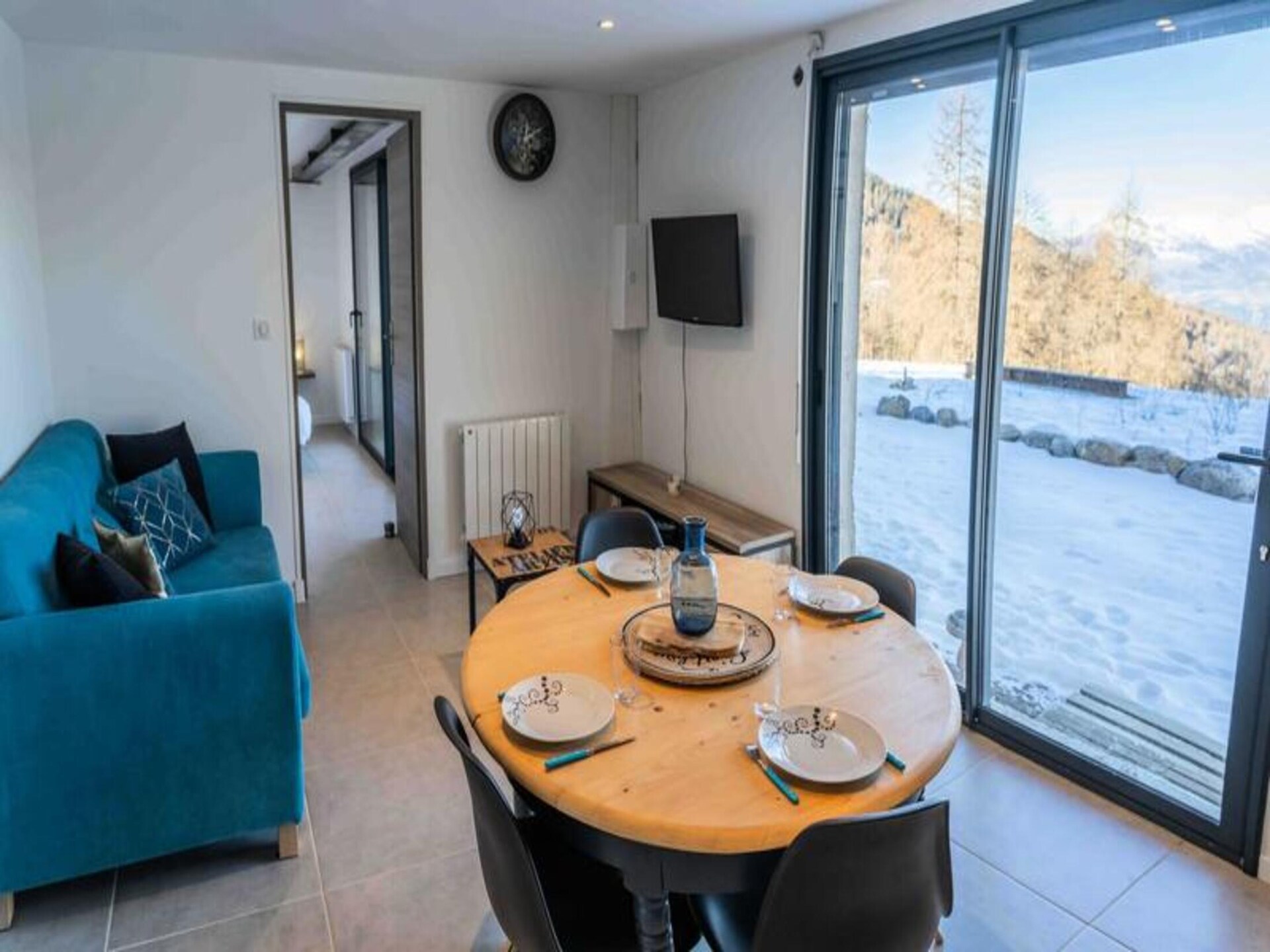 Rustiek appartement voor 6 personen aan de voet van de pistes in Les Orres - foto 16