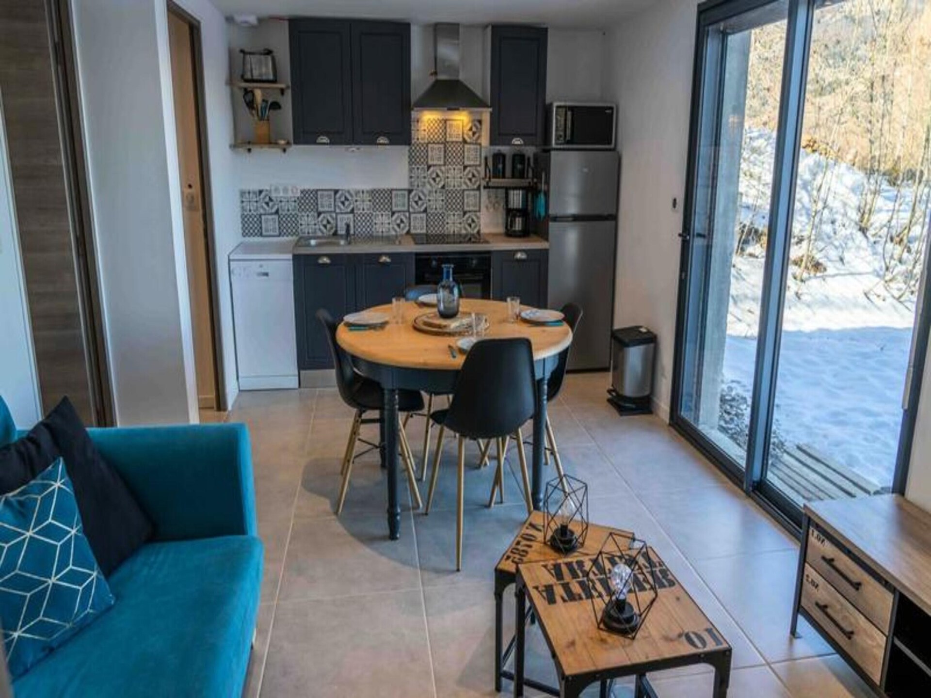 Rustiek appartement voor 6 personen aan de voet van de pistes in Les Orres - foto 8