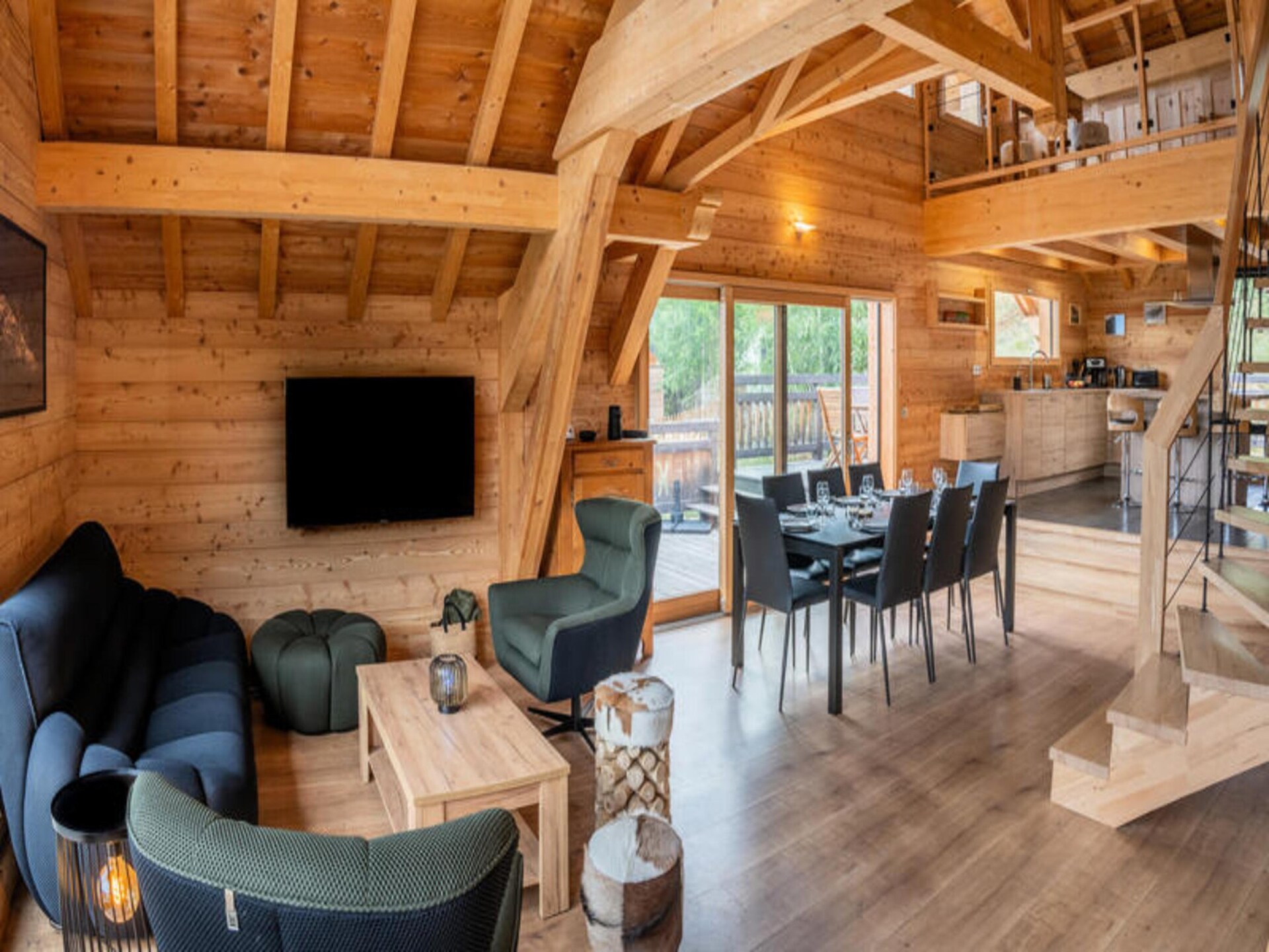 Luxe bergchalet voor 15 personen in Les Orres, vlakbij de skilift - foto 6
