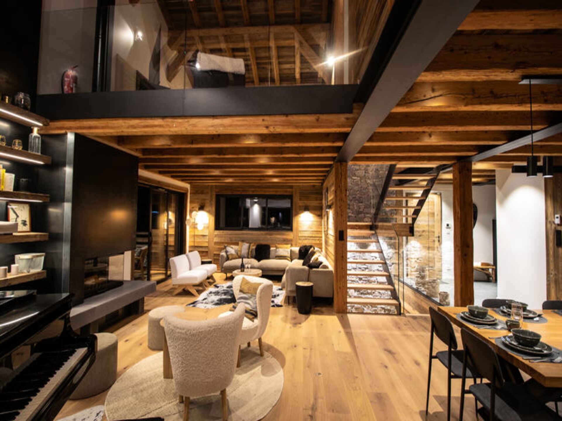 Chalet in Les Gets: 15 pers, 440m², zwembad, sauna & jacuzzi - foto 19