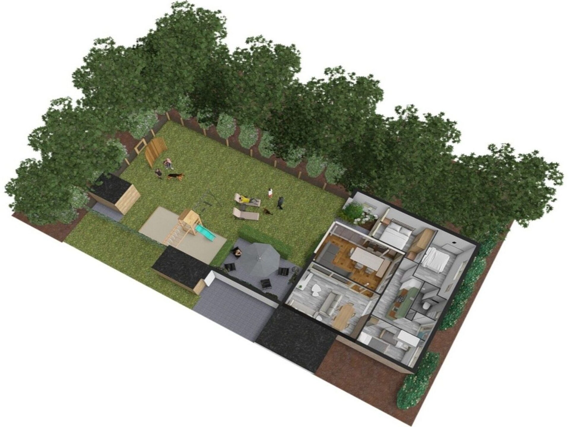 Vrijstaand vakantiehuis Duinland 188: strand op loopafstand, tuin, 7 pers. - foto 31