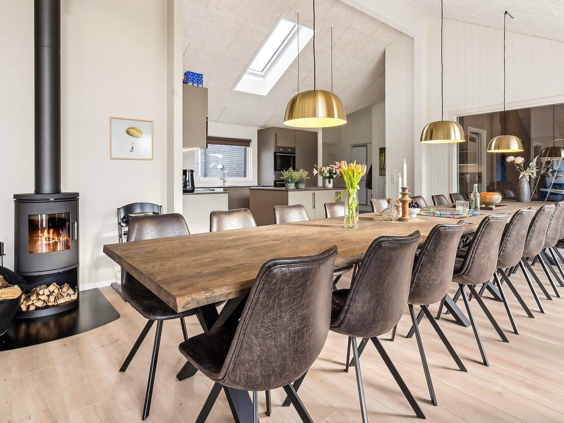 Luxe vakantiehuis voor 18 personen aan de golfbaan bij strand Mommark - foto 20