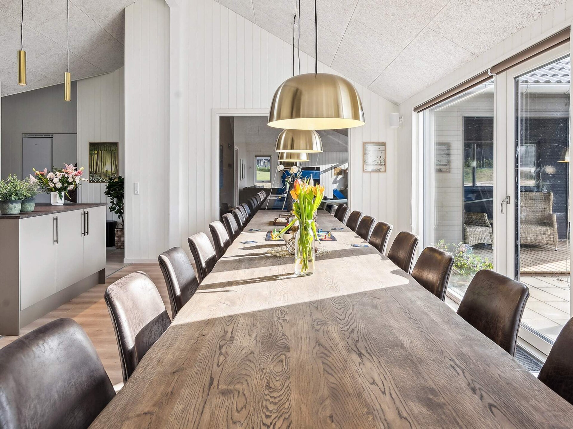 Luxe vakantiehuis voor 18 personen aan de golfbaan bij strand Mommark - foto 25