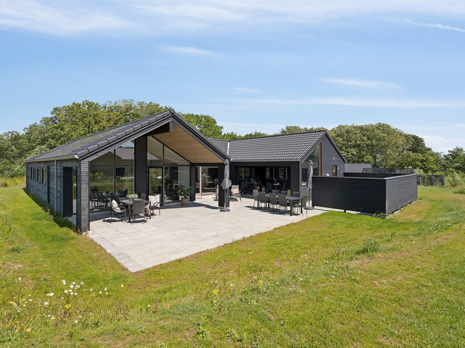 Luxe vakantiehuis voor 18 personen aan de golfbaan bij strand Mommark - foto 8