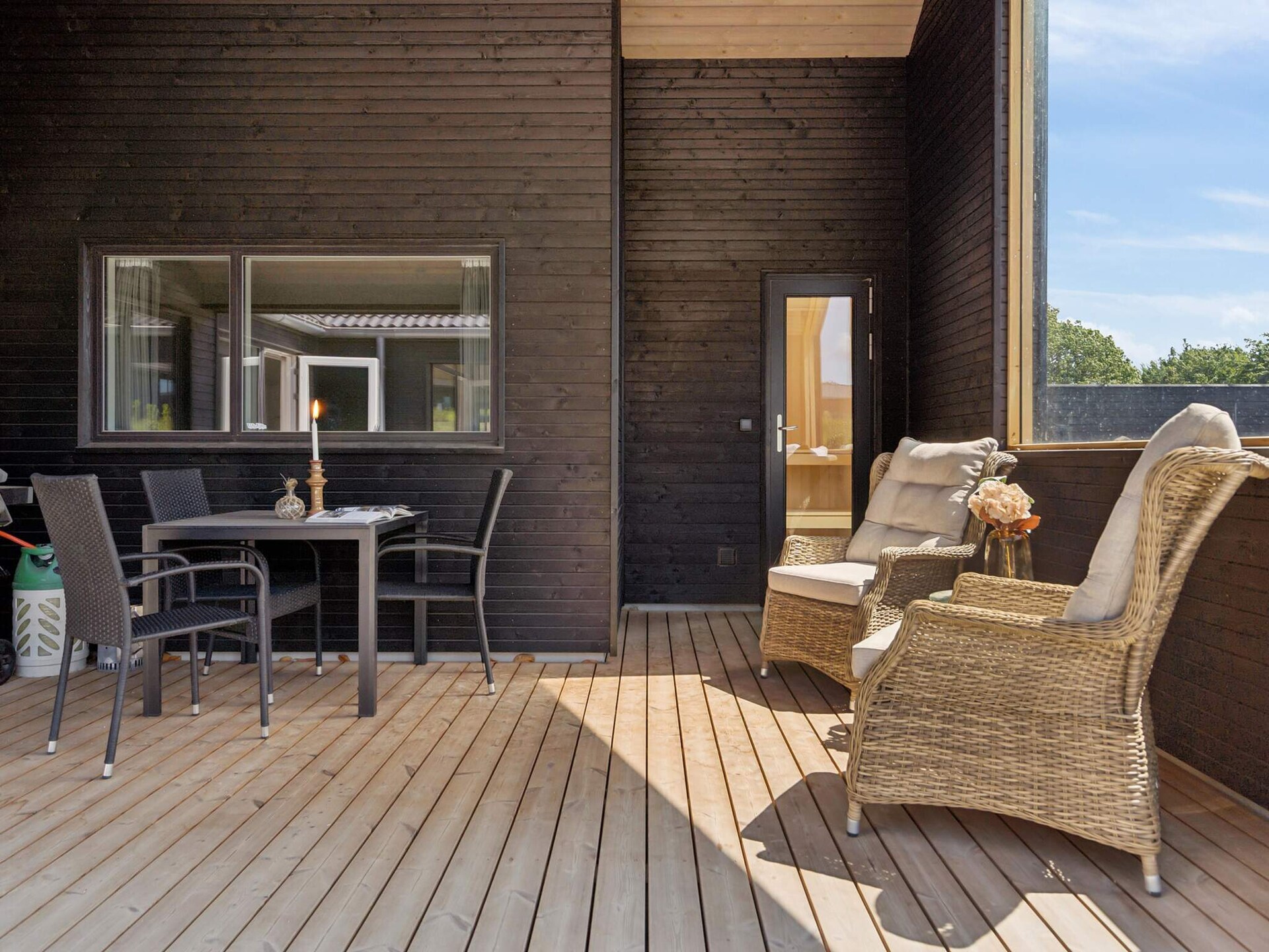 Luxe vakantiehuis voor 18 personen aan de golfbaan bij strand Mommark - foto 2