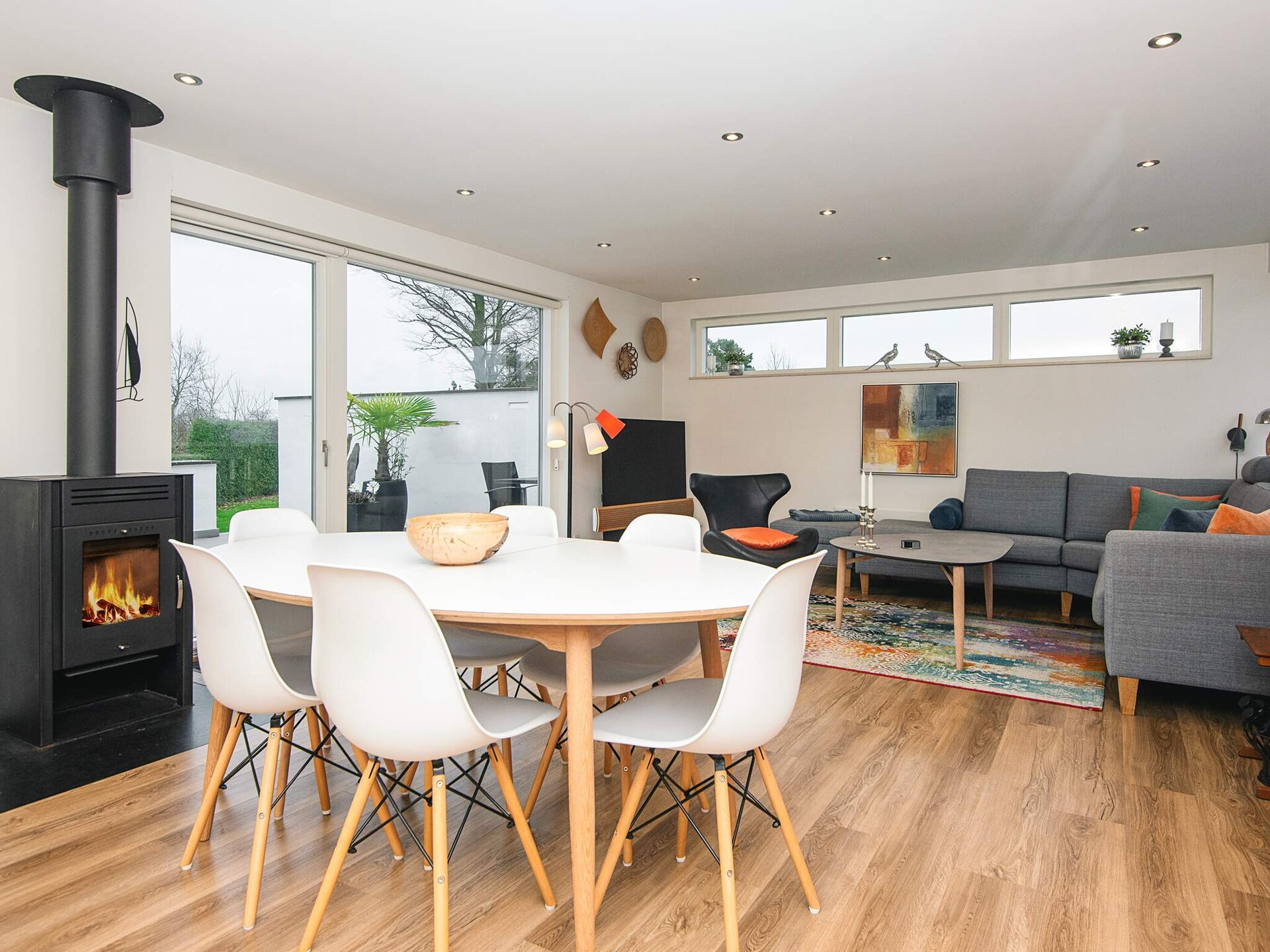 Luxe vakantiehuis met zeezicht op 50m van het strand in Børkop - foto 20