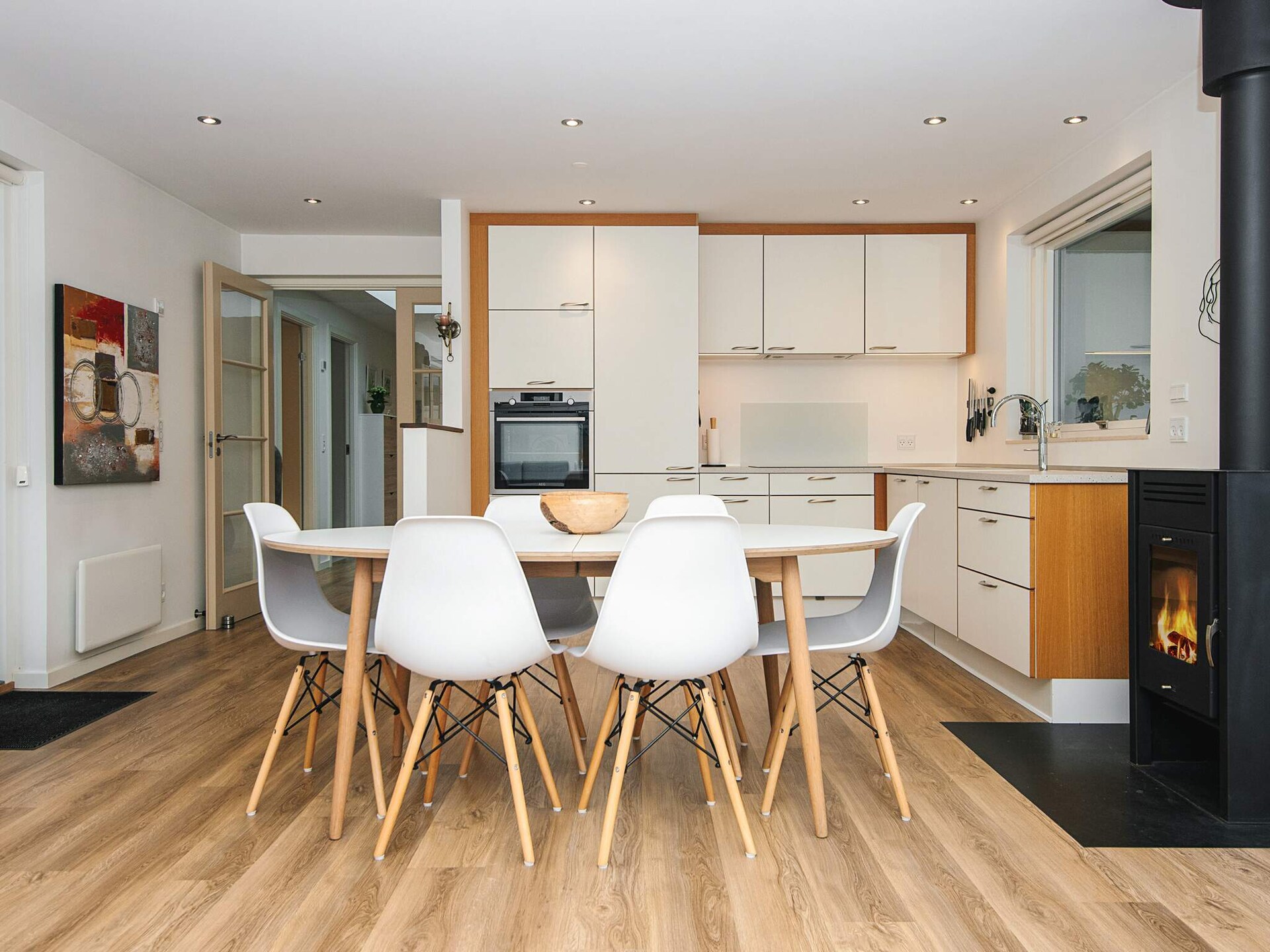 Luxe vakantiehuis met zeezicht op 50m van het strand in Børkop - foto 22