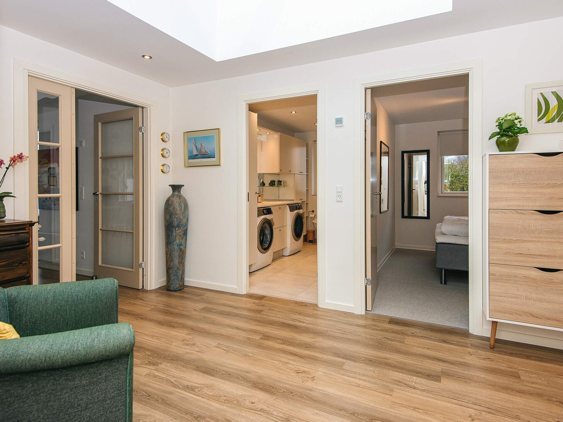 Luxe vakantiehuis met zeezicht op 50m van het strand in Børkop - foto 23