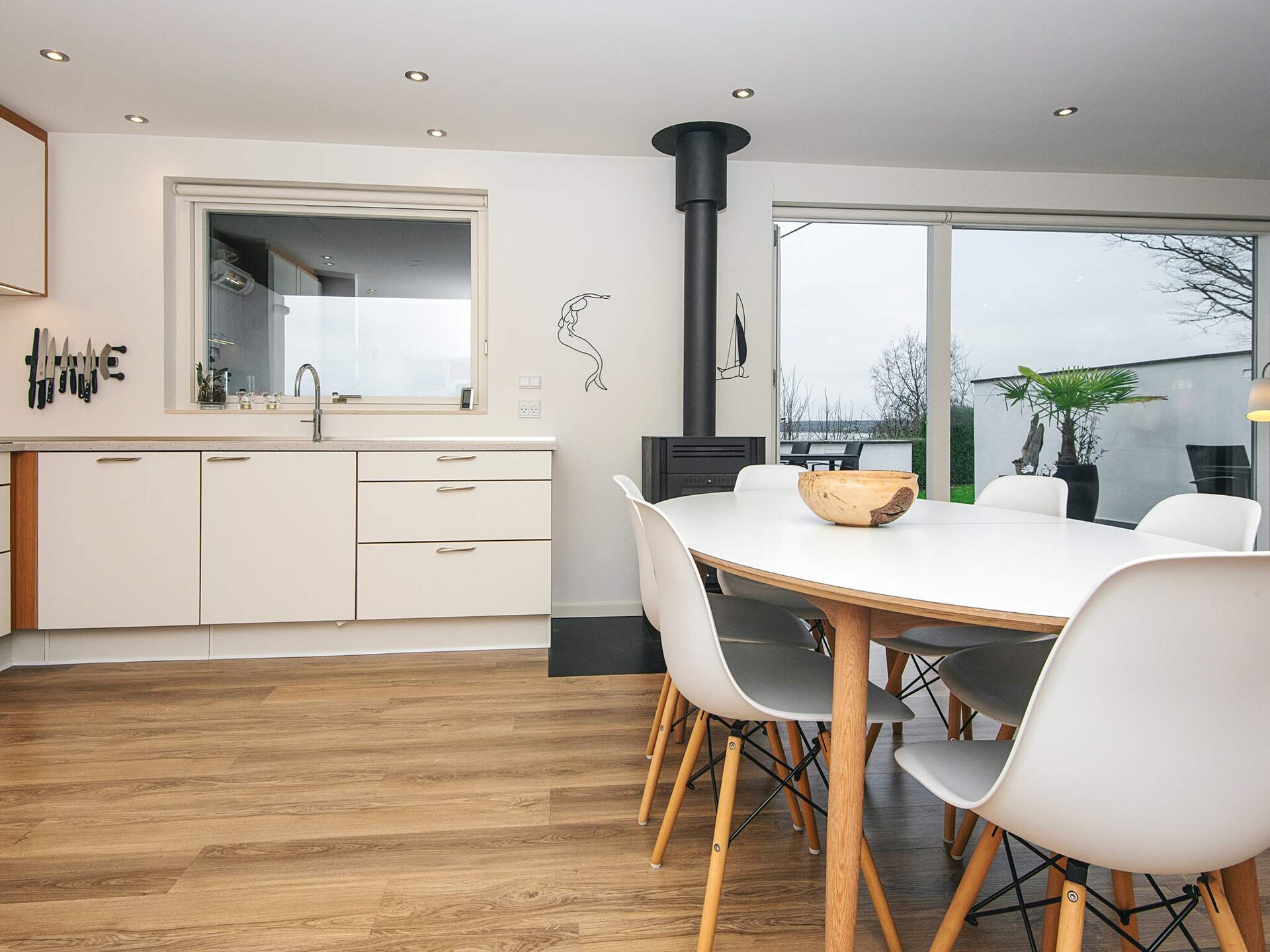 Luxe vakantiehuis met zeezicht op 50m van het strand in Børkop - foto 26