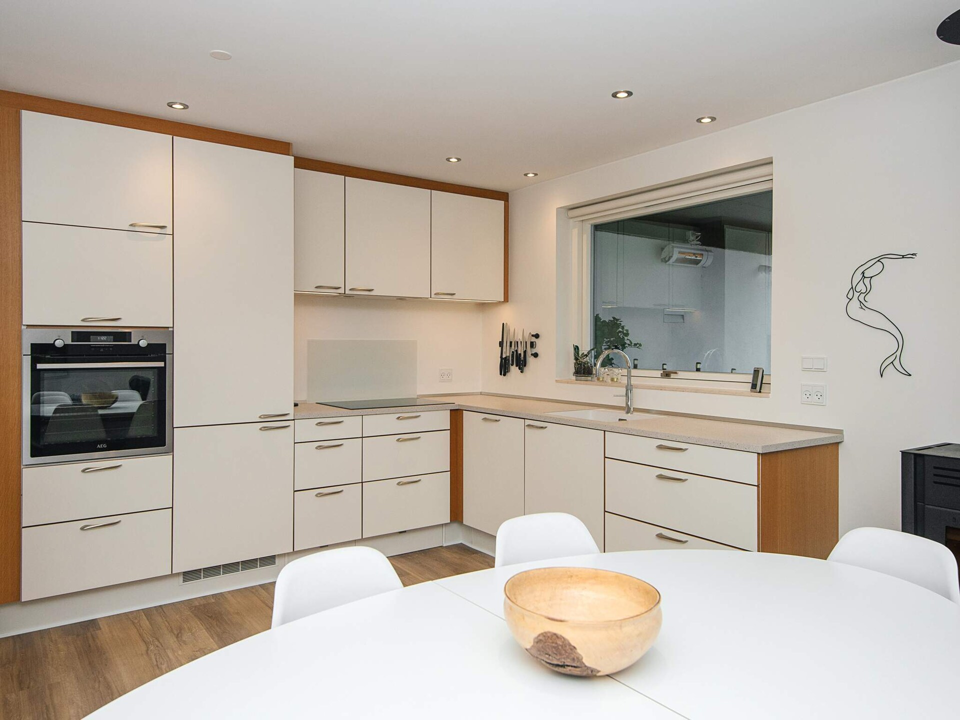 Luxe vakantiehuis met zeezicht op 50m van het strand in Børkop - foto 27