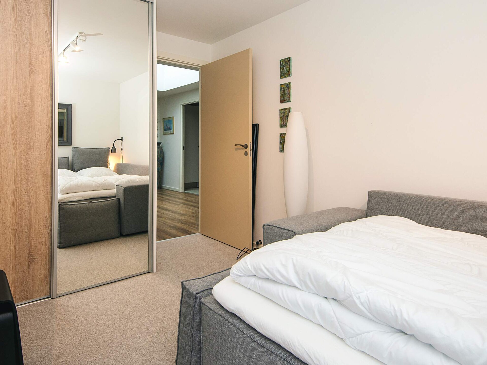 Luxe vakantiehuis met zeezicht op 50m van het strand in Børkop - foto 30