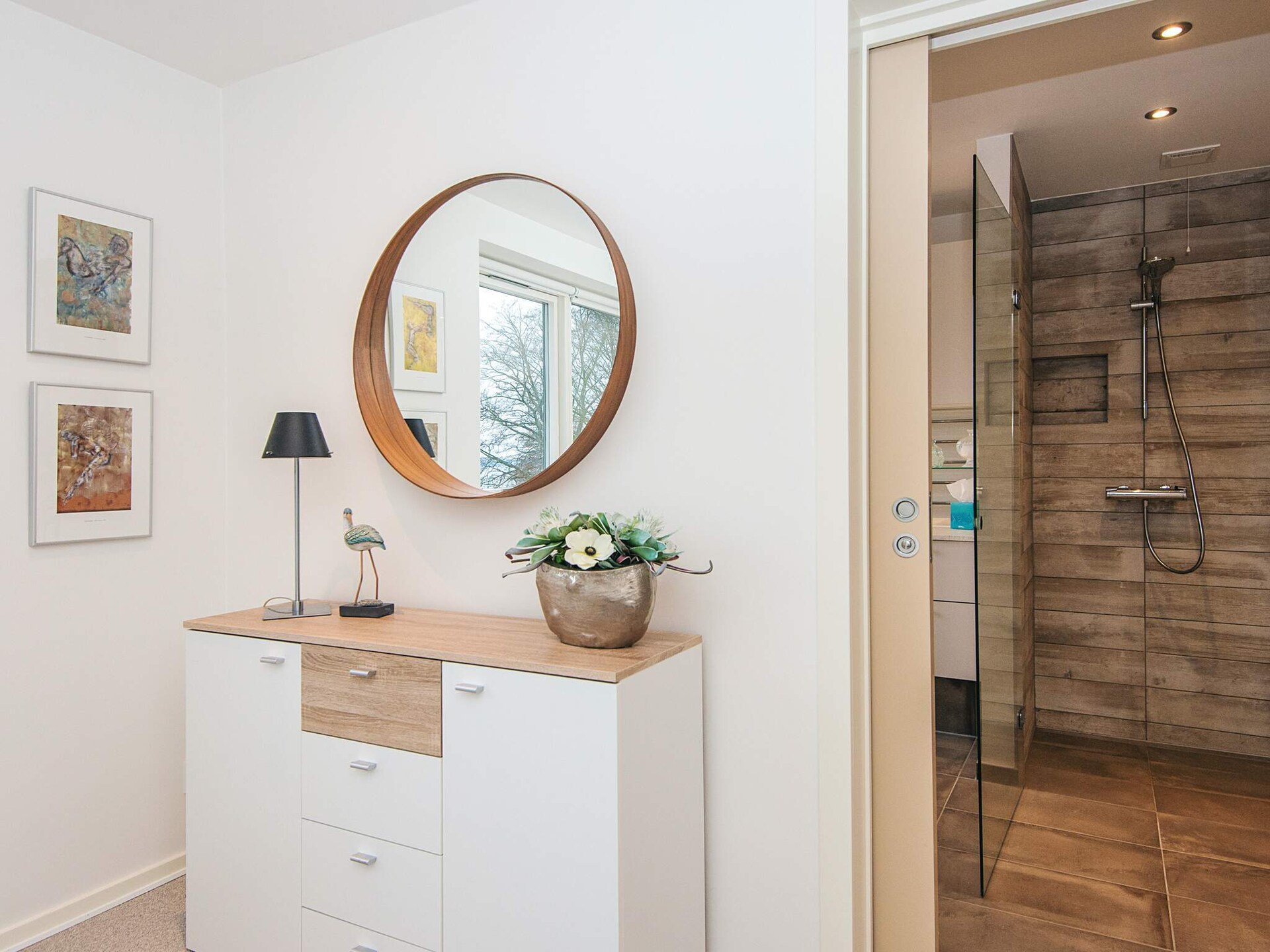 Luxe vakantiehuis met zeezicht op 50m van het strand in Børkop - foto 33
