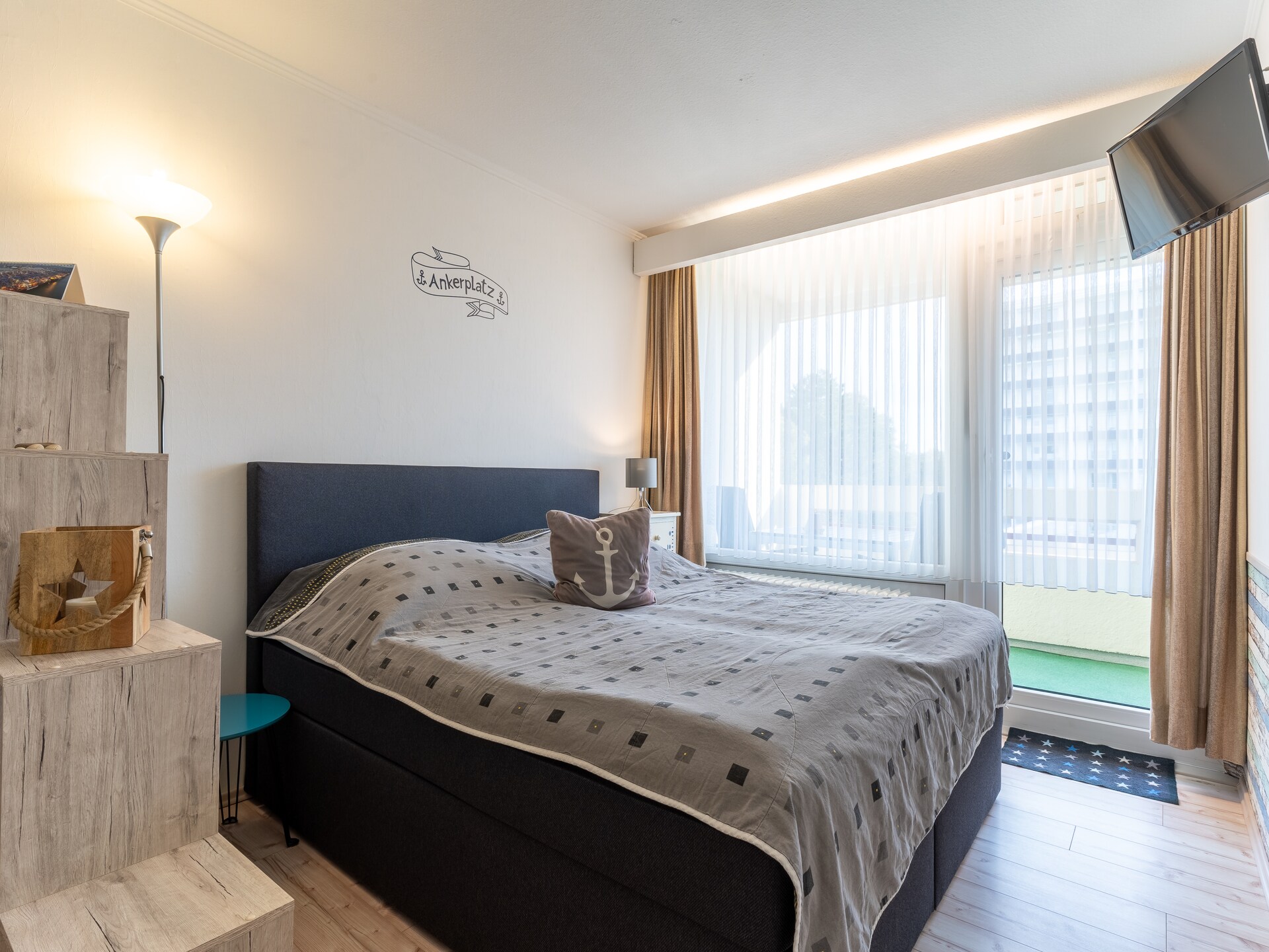 Knus appartement met balkon in Villa Anna, vlakbij het strand - foto 11