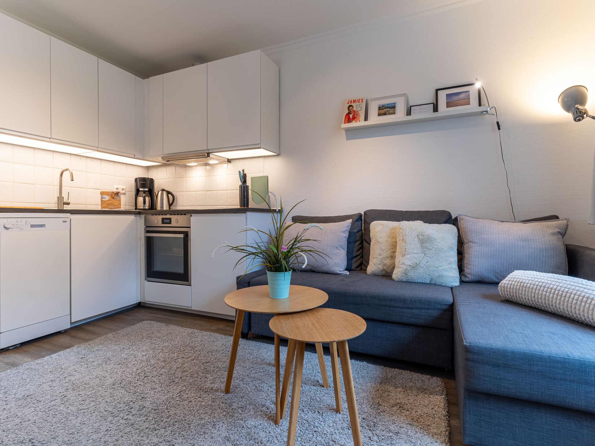 Knus appartement aan de dijk bij Vollerwiek, 700m van het strand - foto 1