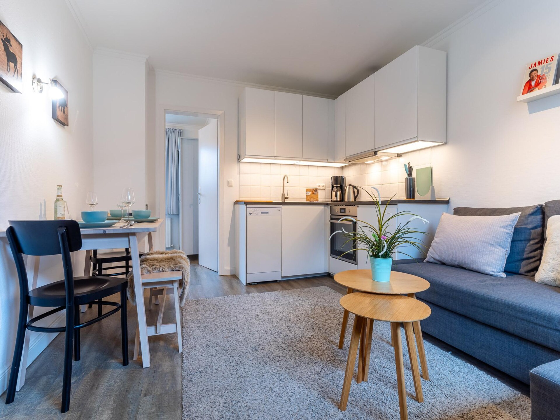 Knus appartement aan de dijk bij Vollerwiek, 700m van het strand - foto 9