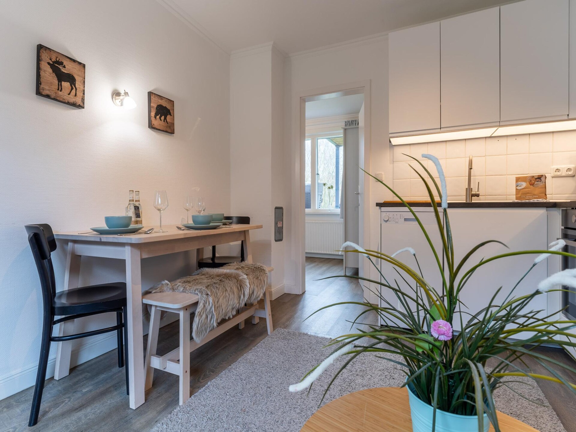 Knus appartement aan de dijk bij Vollerwiek, 700m van het strand - foto 2