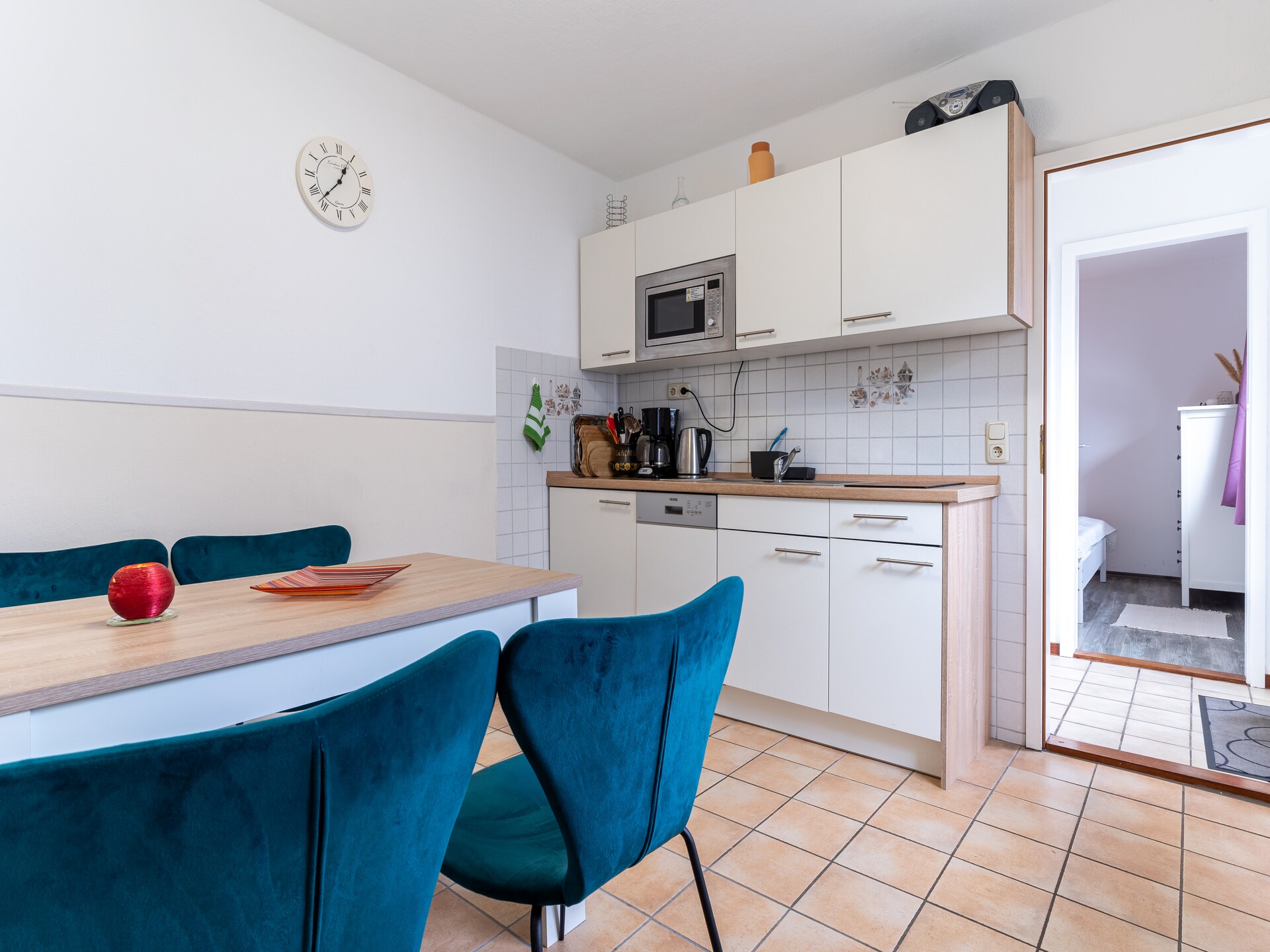 Appartement Fewo Leona in Büsum met terras, strandstoel en WiFi - foto 7