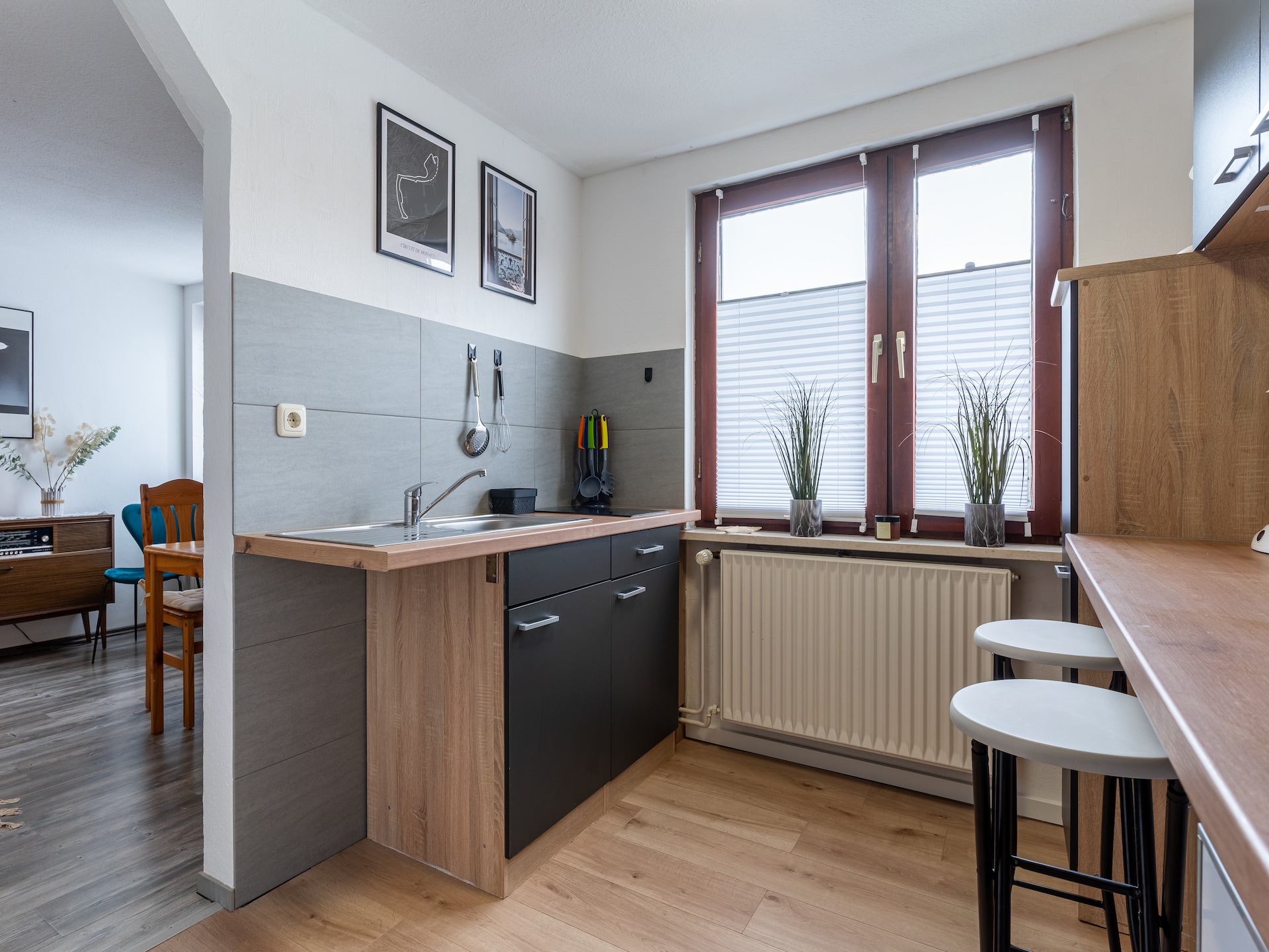 Licht appartement nabij strand Büsum, met WiFi & 2 huisdieren welkom - foto 9