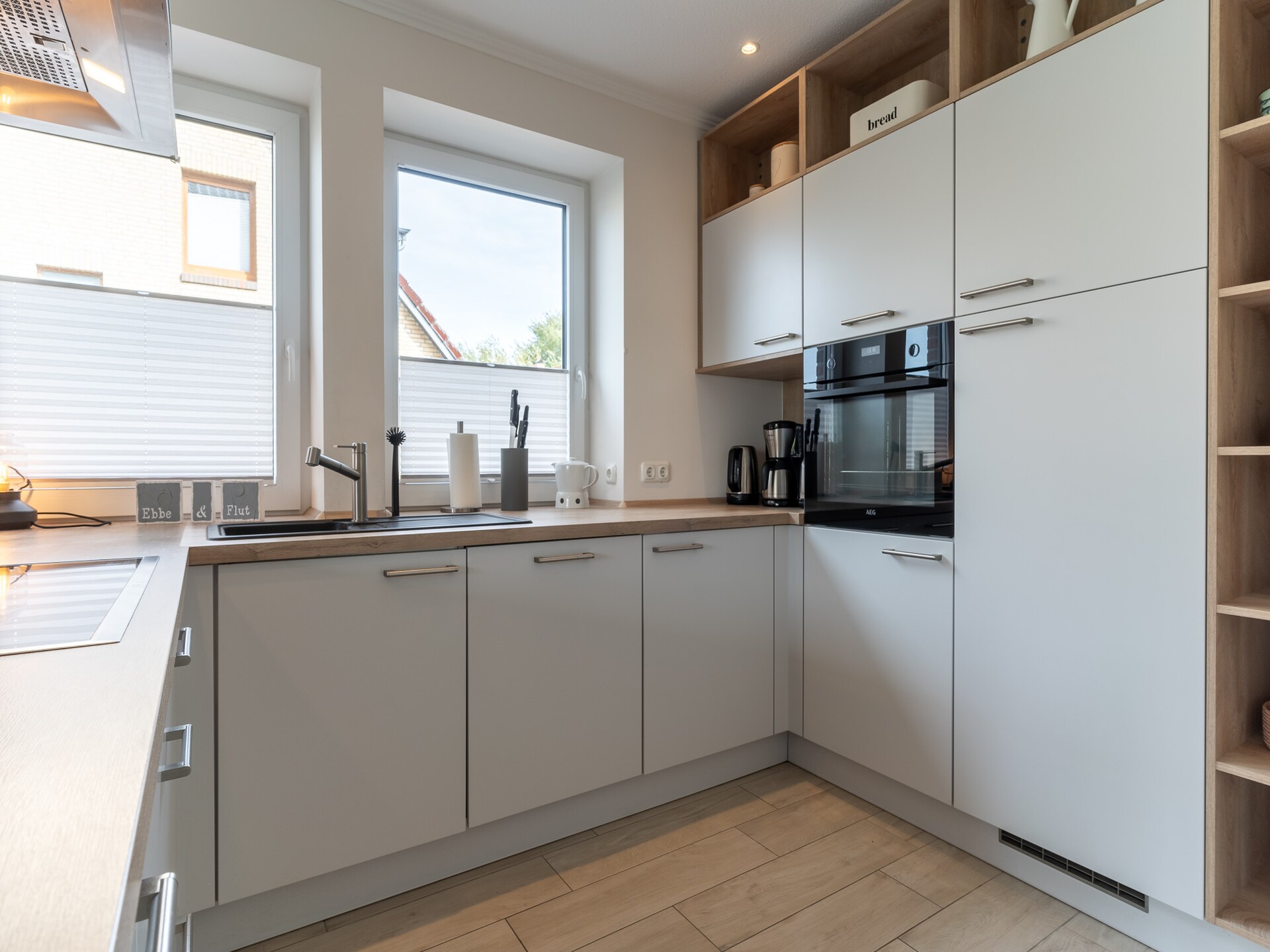 Haus Poller 25: Havenparel aan de Eider met sauna en terras - foto 9