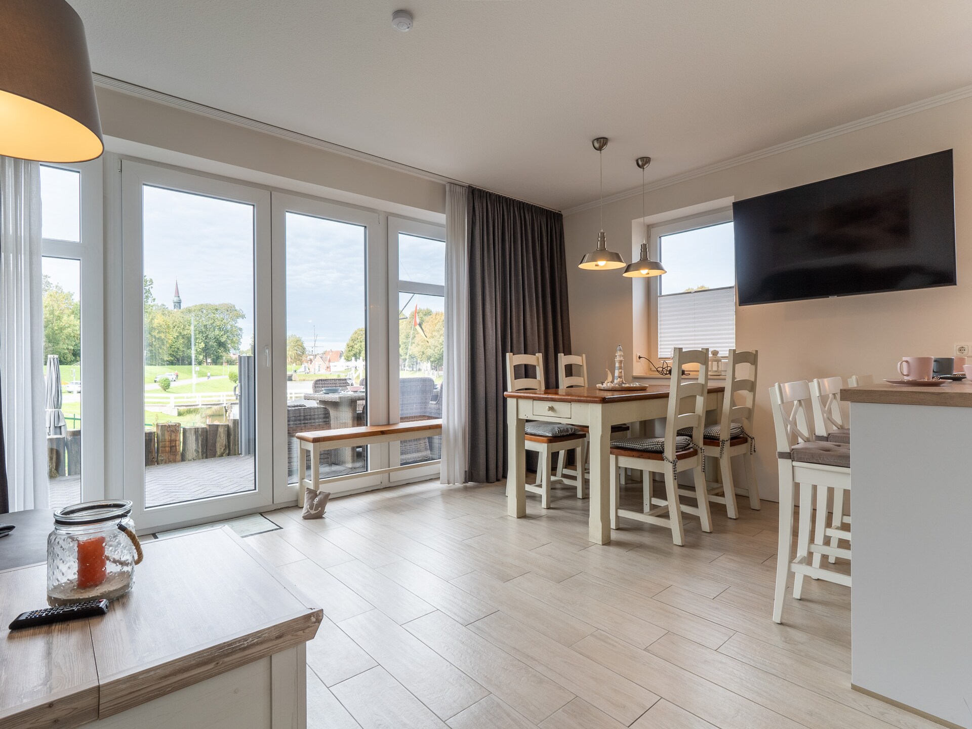 Haus Poller 25: Havenparel aan de Eider met sauna en terras - foto 3
