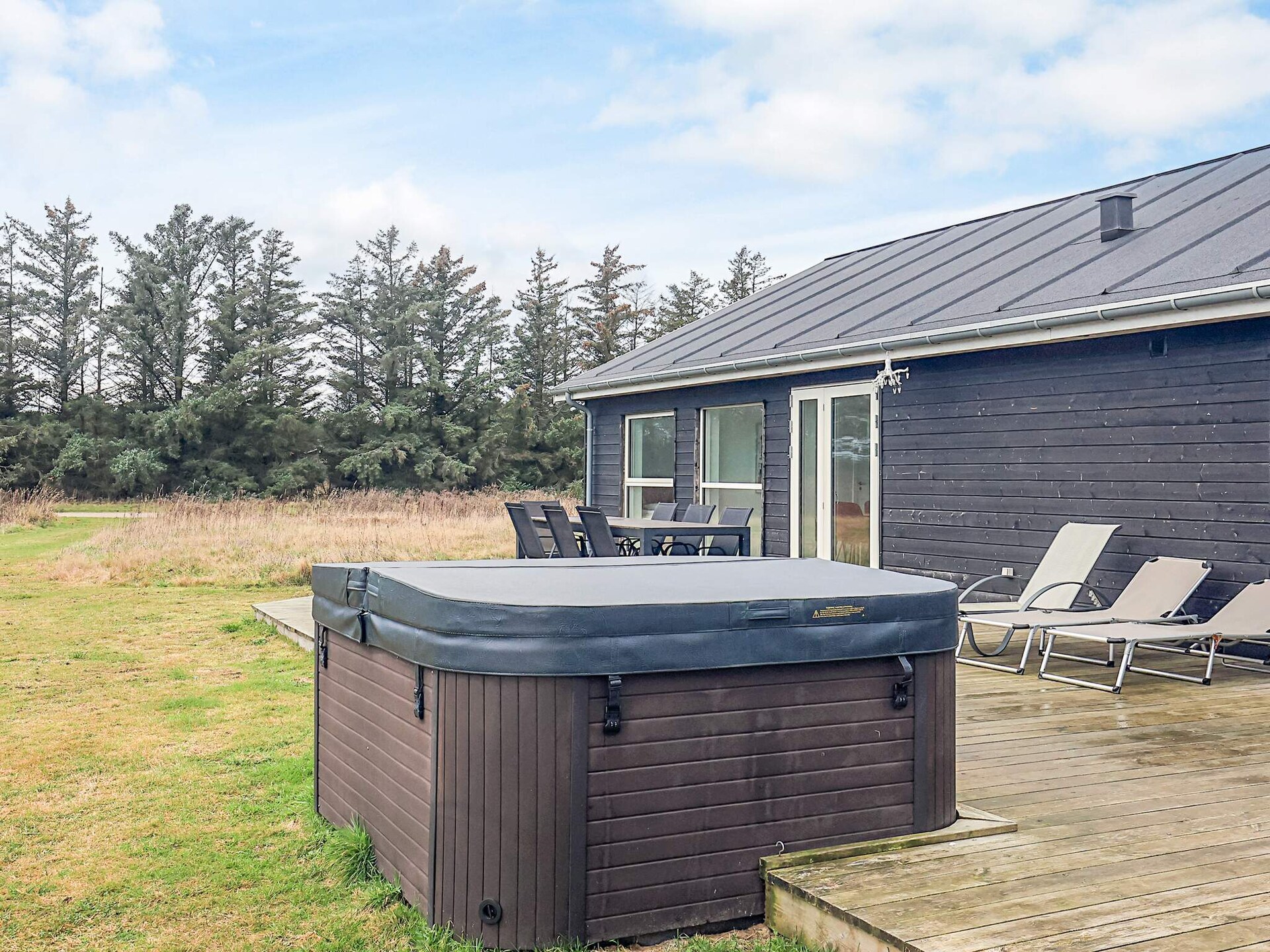 Ruim vakantiehuis voor 8 aan de golfbaan bij Løkken met privé wellness - foto 30
