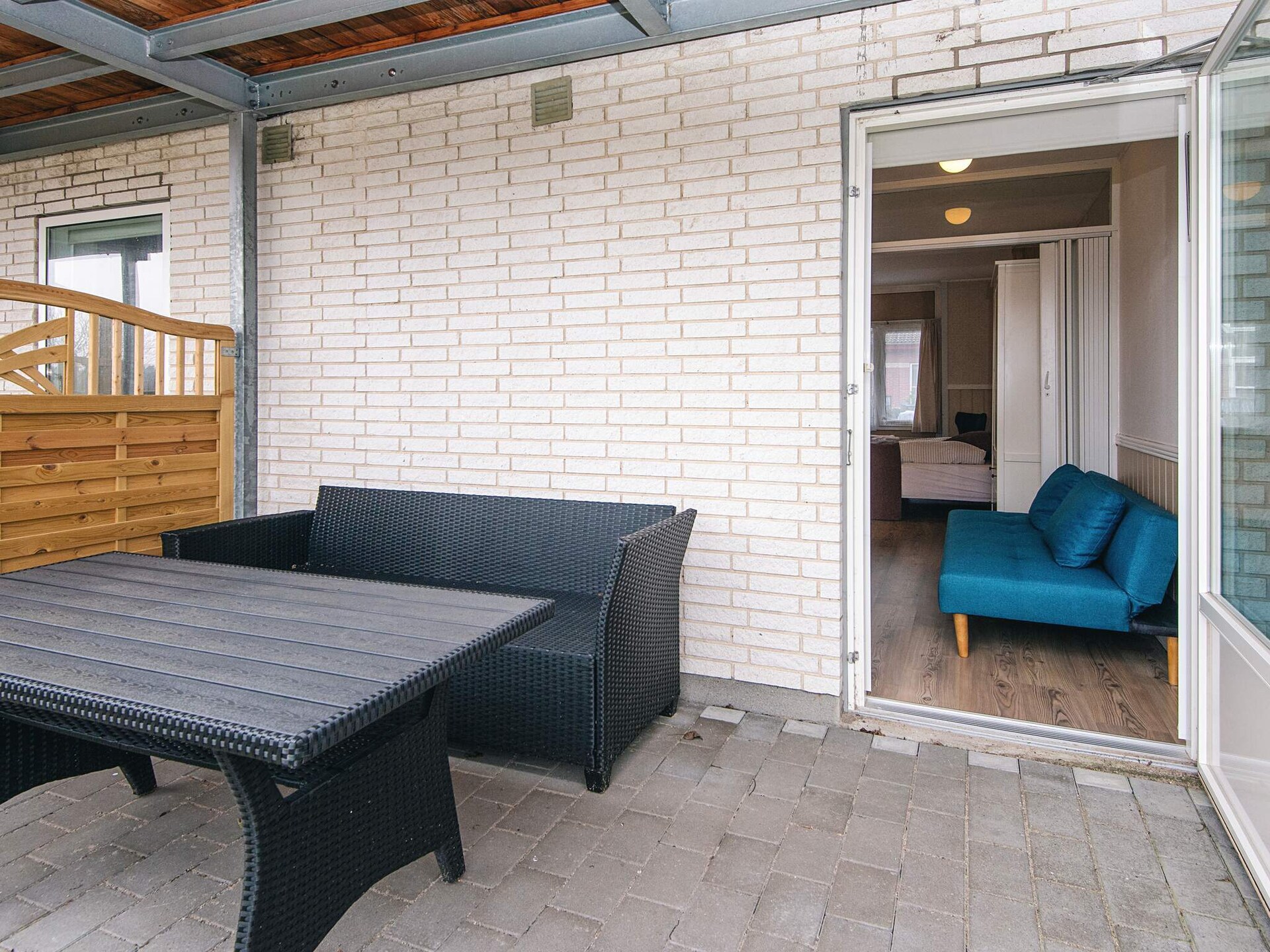 Licht appartement met balkon op vakantiepark nabij Rømø strand - foto 1