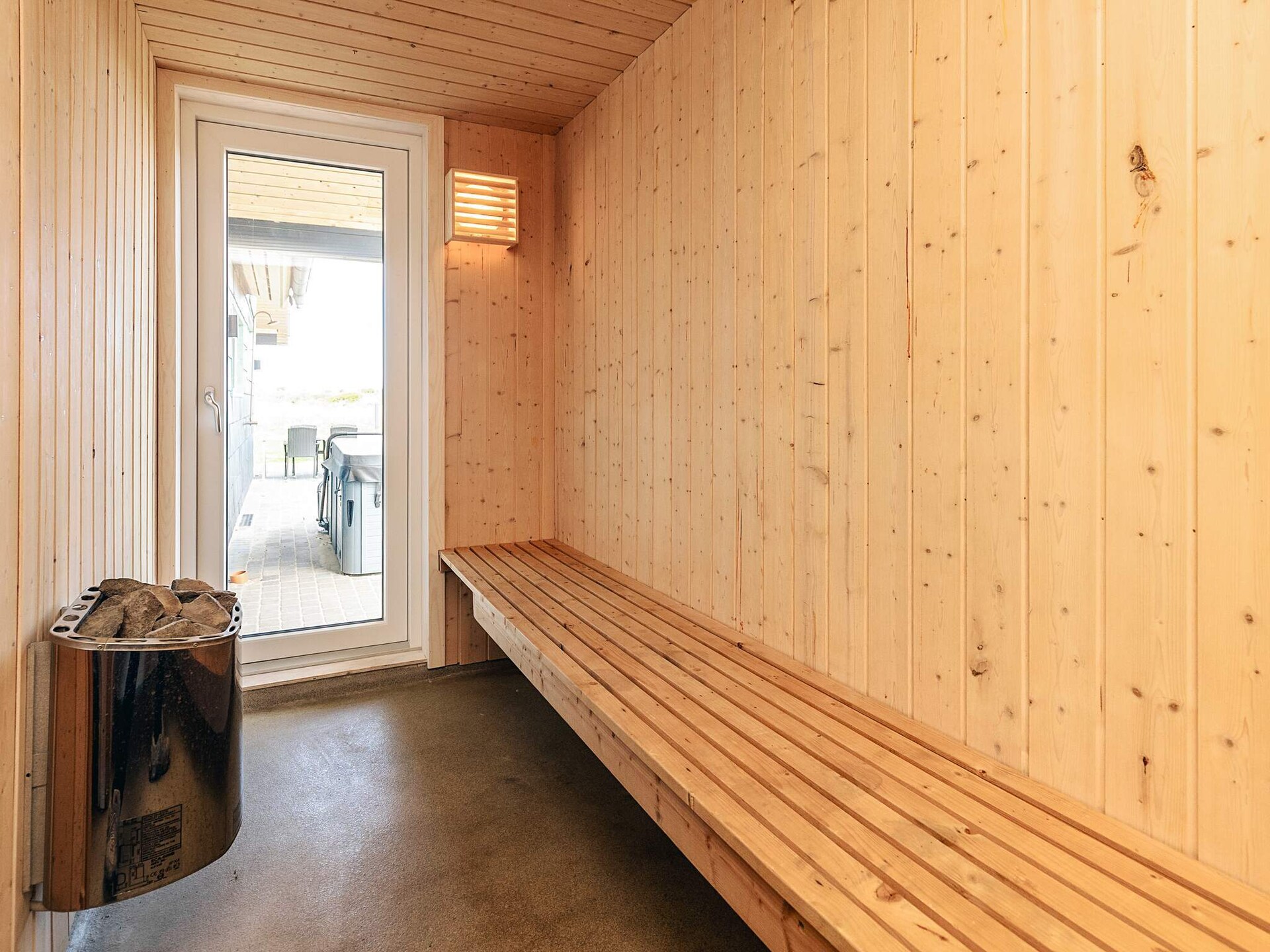 Luxe vrijstaand vakantiehuis bij Løkken met privé spa, sauna en activiteitenruimte - foto 34
