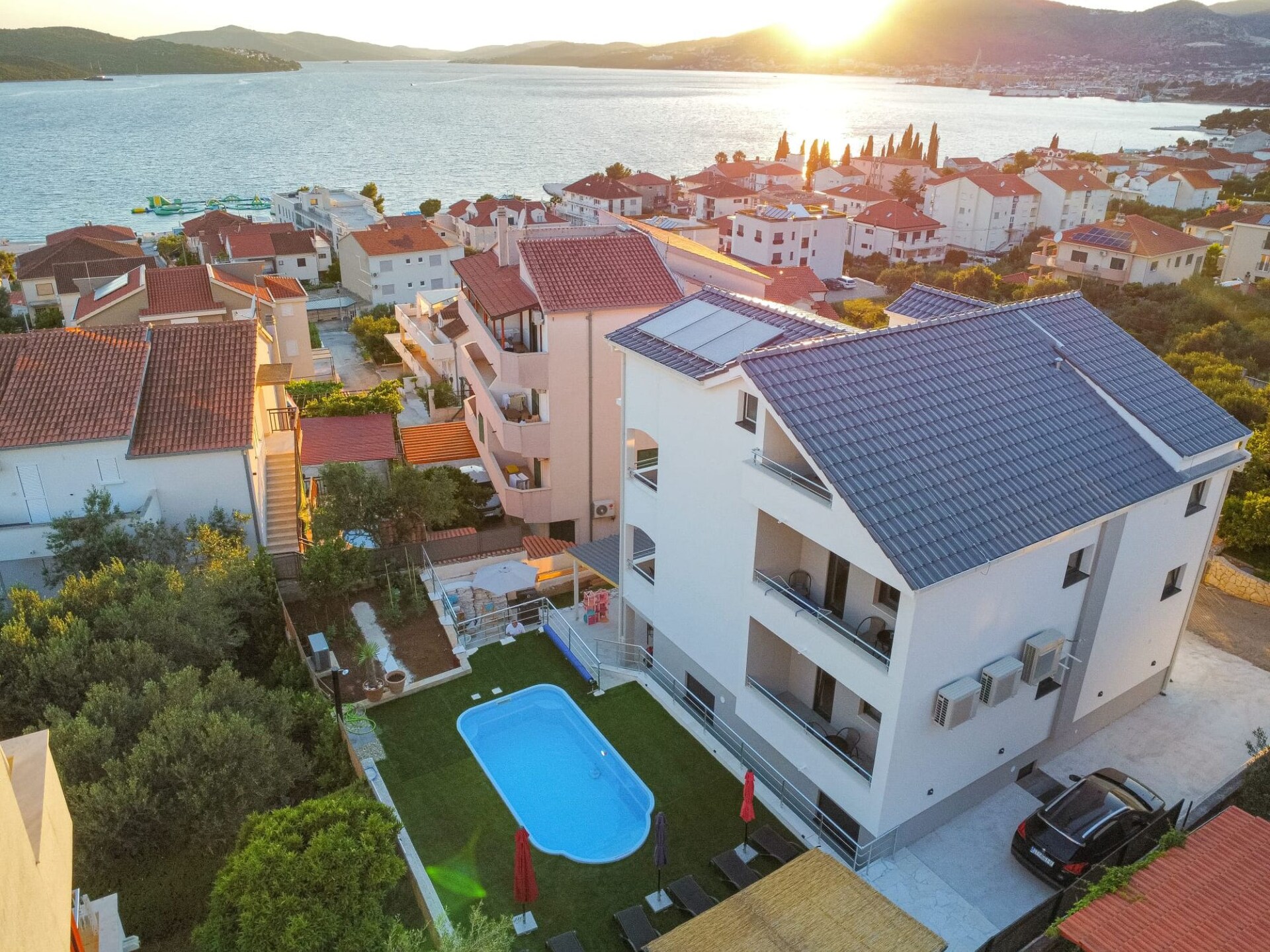 Op 300 m van het strand: Studio Standard in Okrug Gornji - foto 28