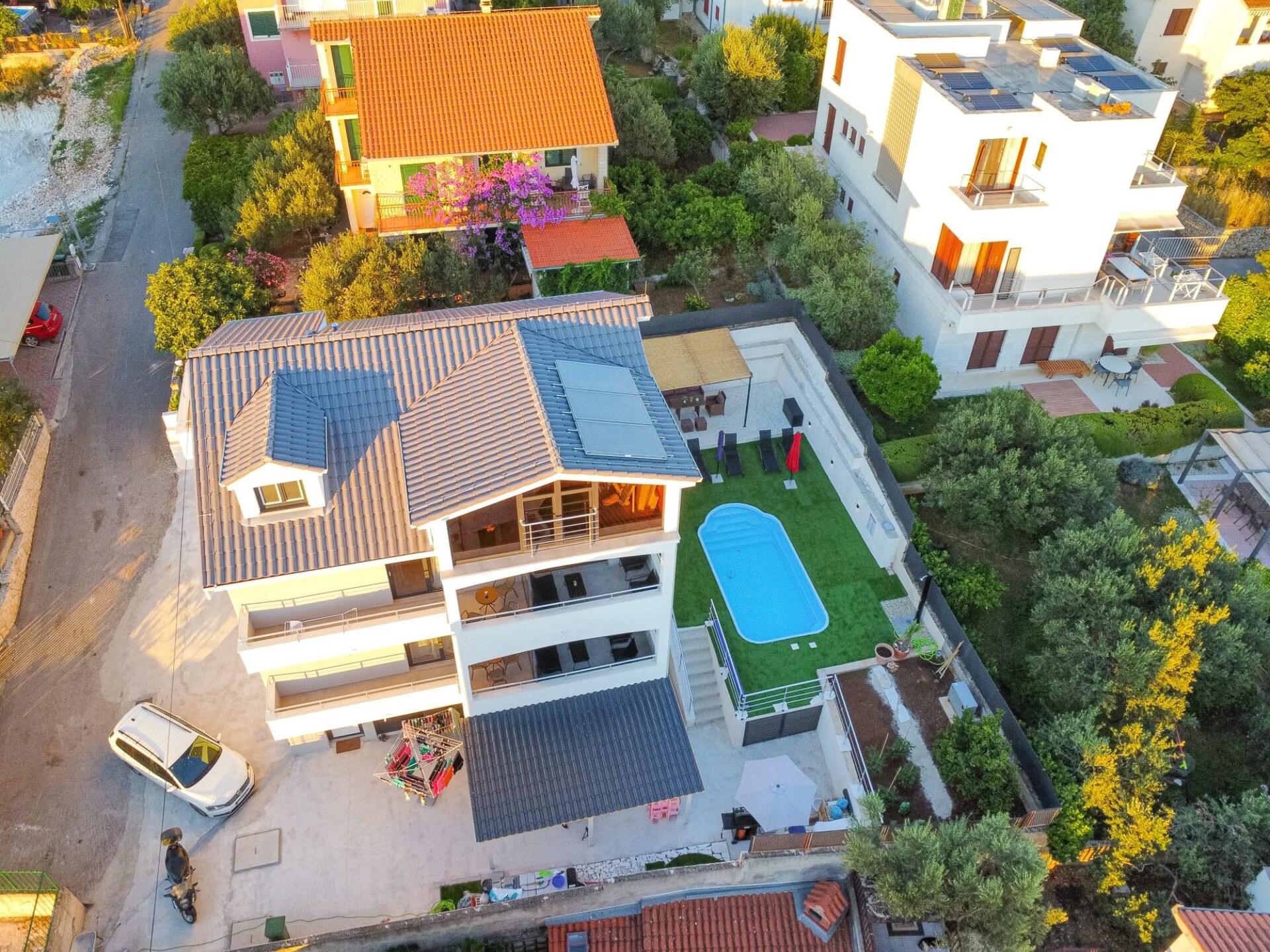Op 300 m van het strand: Studio Standard in Okrug Gornji - foto 29