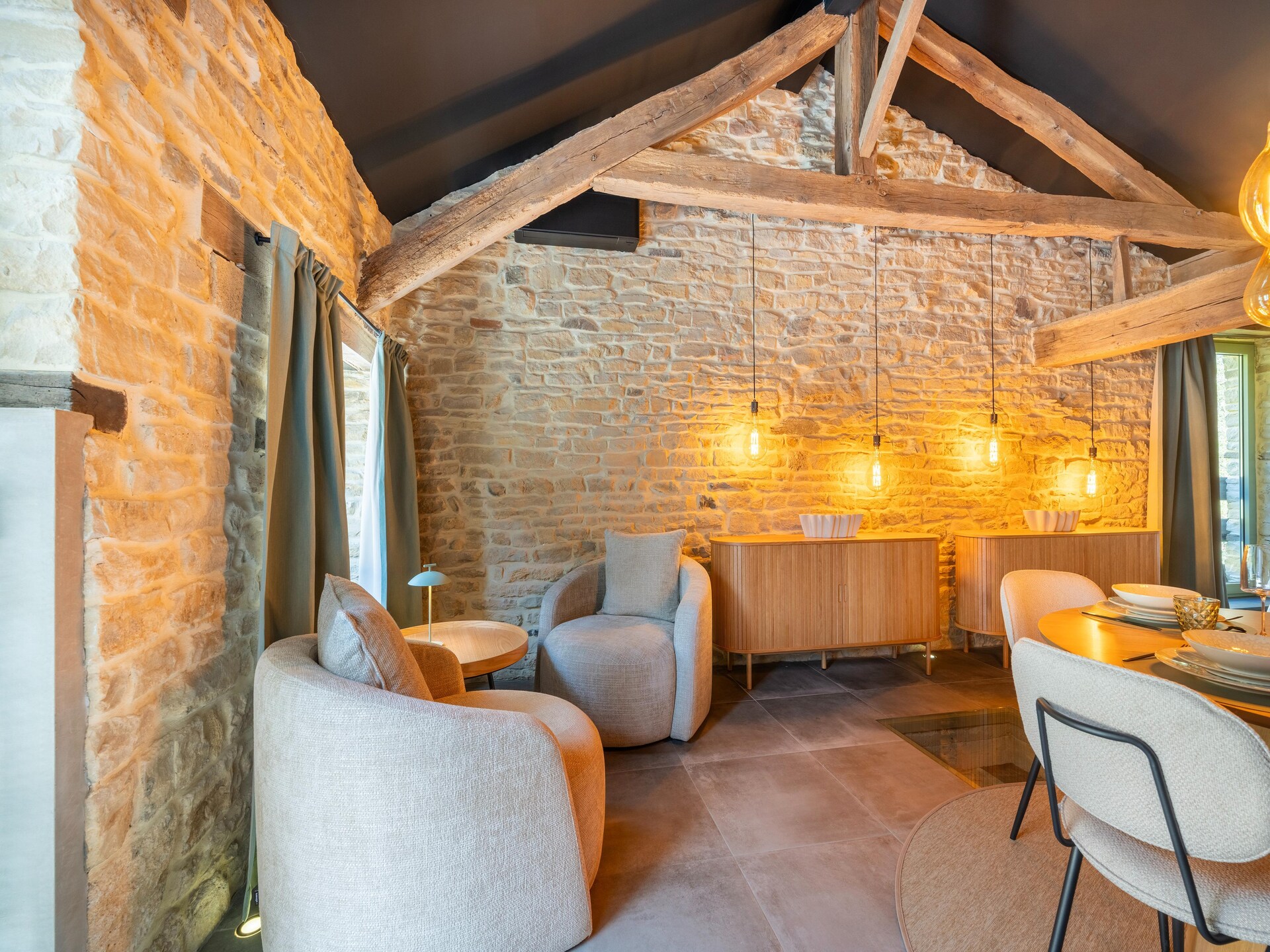 Romantisch wellnesshuis met sauna en jacuzzi in Sainte-Cécile - foto 12
