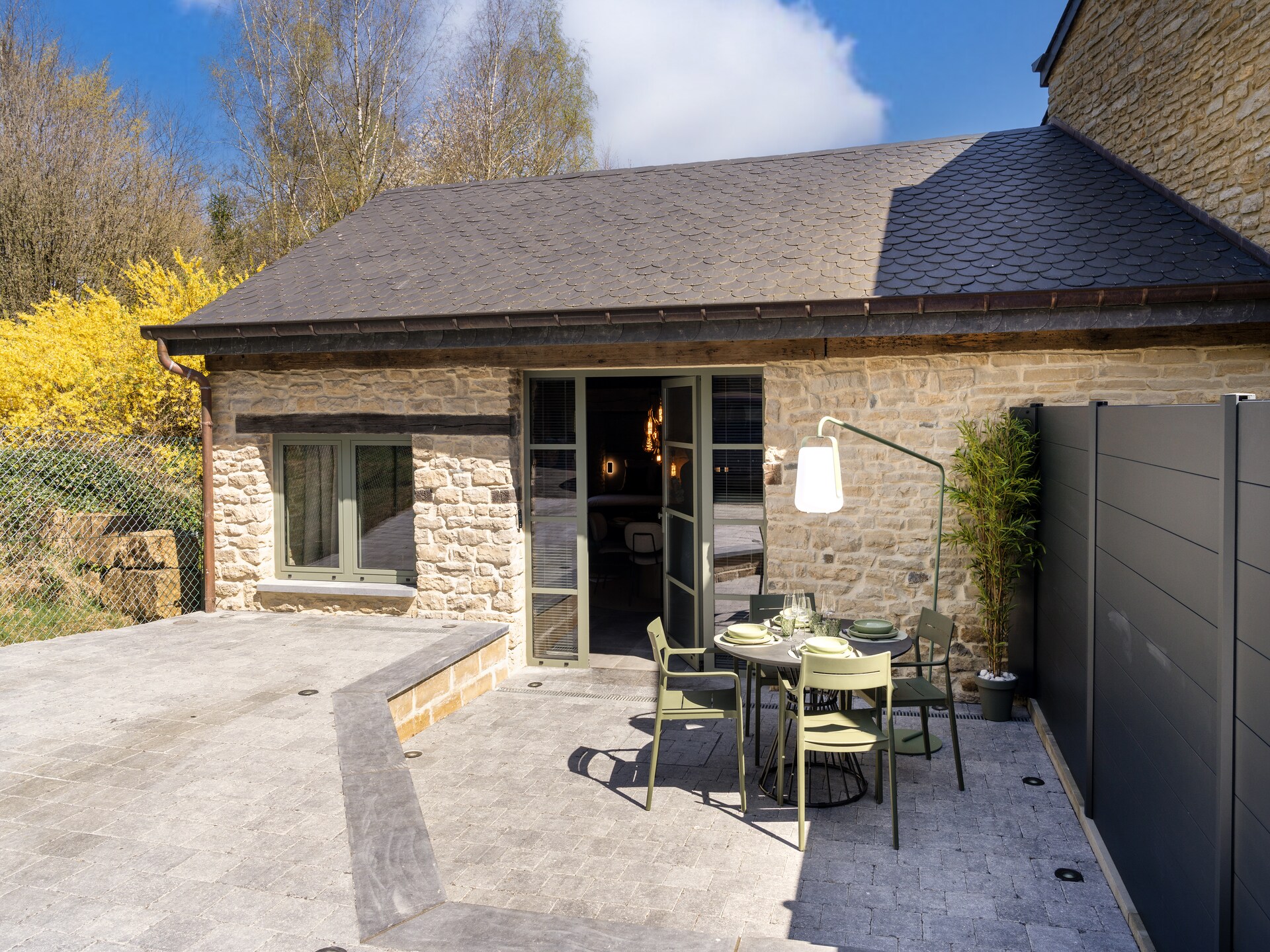 Romantisch wellnesshuis met sauna en jacuzzi in Sainte-Cécile - foto 7