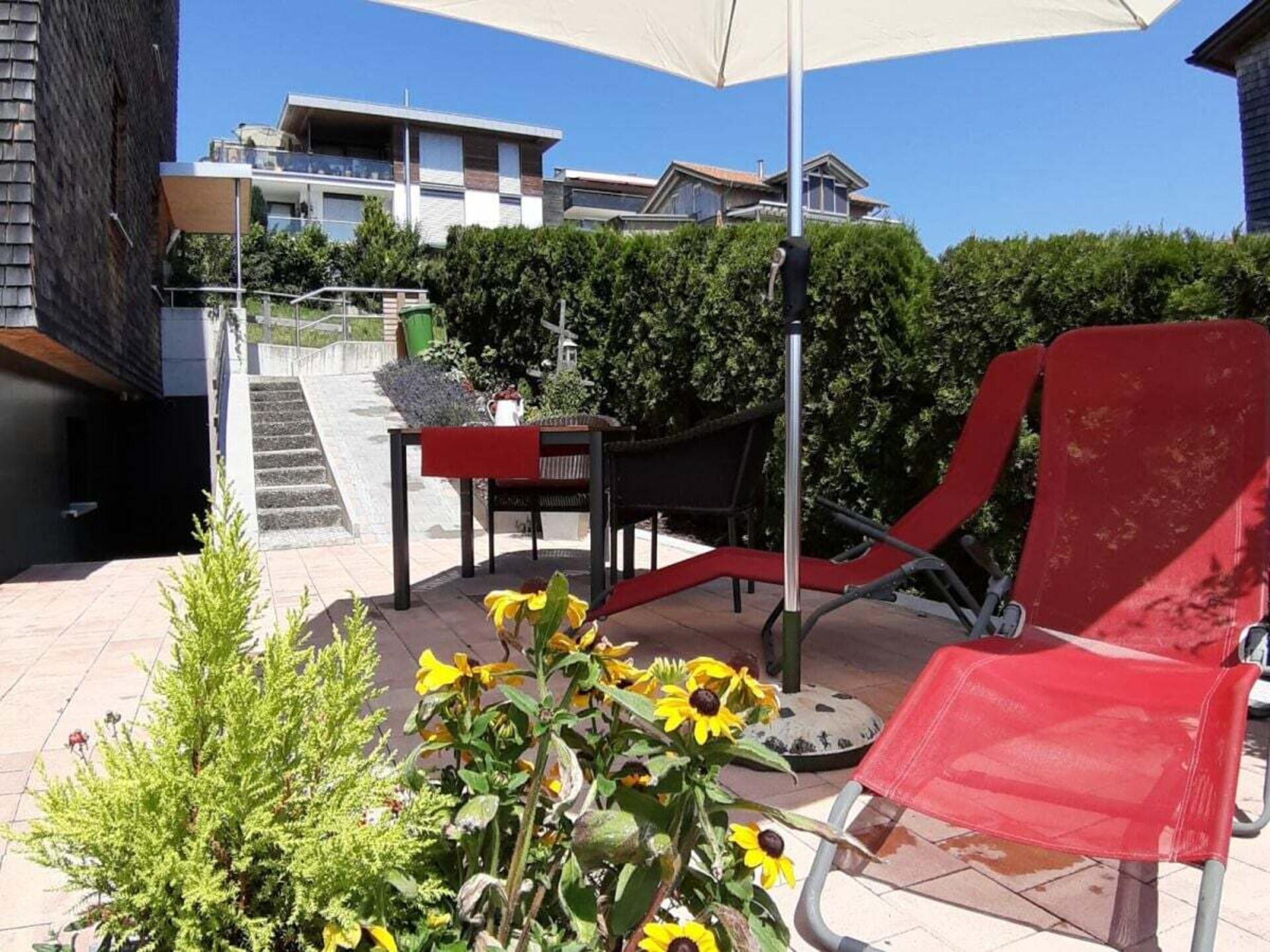 Panorama-appartement in Sulzberg, 200 meter van de skilift - foto 9